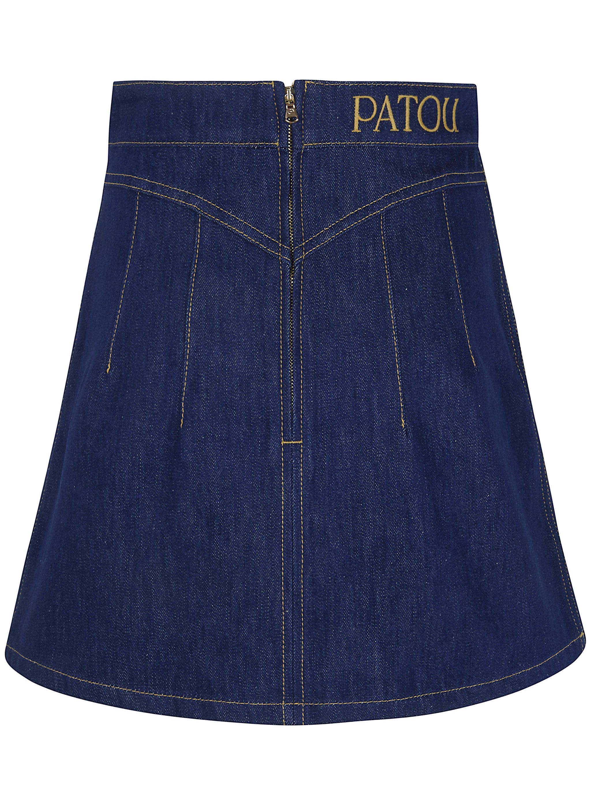 A LINE MINI SKIRT