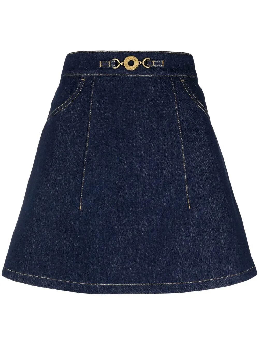 A LINE MINI SKIRT