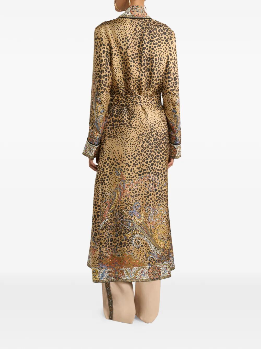 Etro PRINTED DOUBLEBREASTED MIDI DRESS Size M / US 6-8 / IT 42-44 - 7 Thumbnail