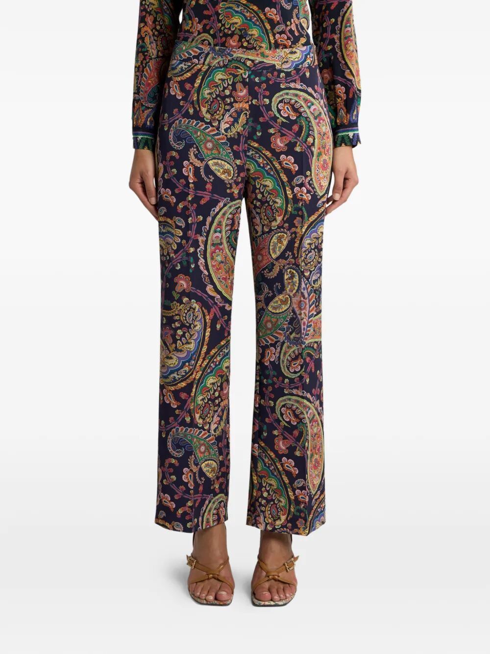 Etro PRINTED STRAGHT TROUSERS Size 30" / US 8 / IT 44 - 5 Thumbnail