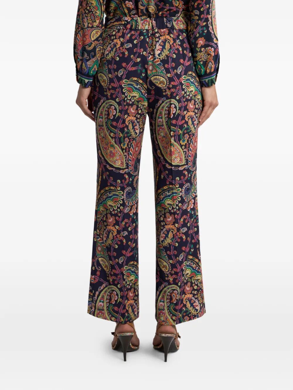 Etro PRINTED STRAGHT TROUSERS Size 30" / US 8 / IT 44 - 6 Thumbnail