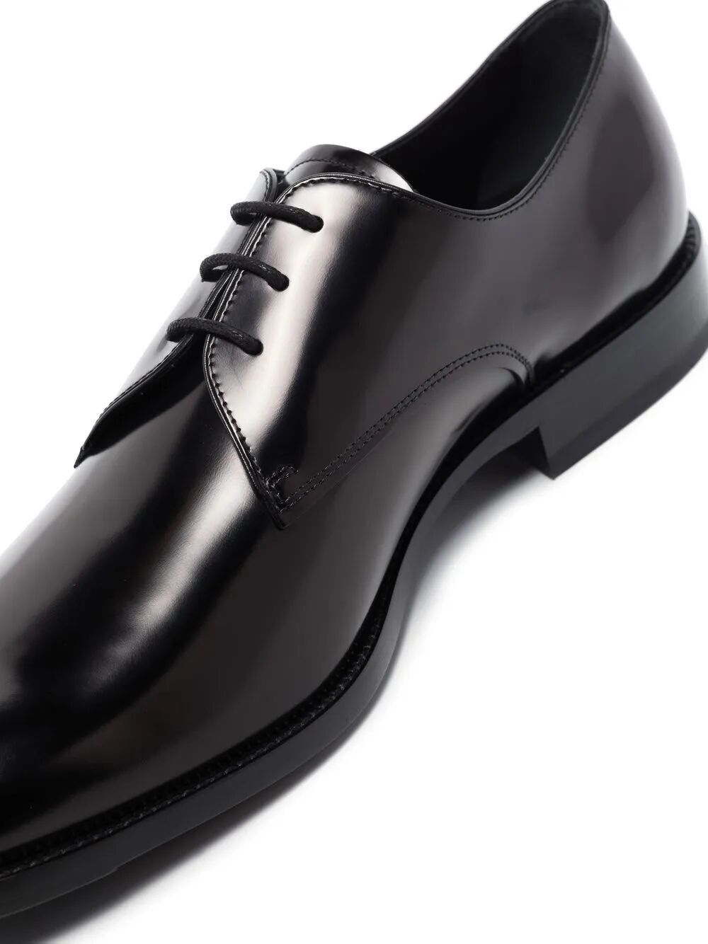 Tod's "JANEIRO" CLASSIC LEATHER DERBY SHOES Size US 9 / EU 42 - 3 Thumbnail