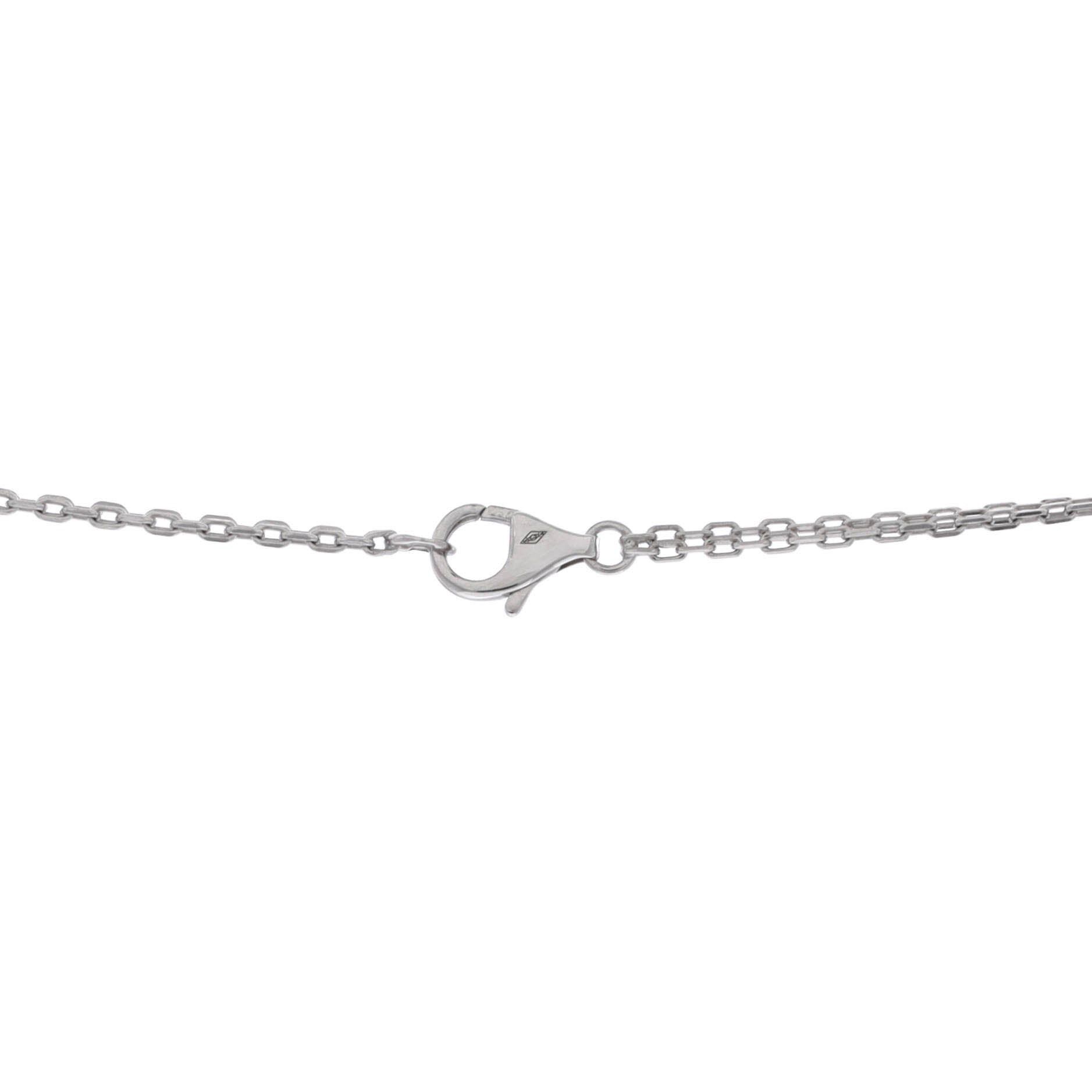 Cartier Love 3 Ring Pendant Necklace Size ONE SIZE - 3 Thumbnail