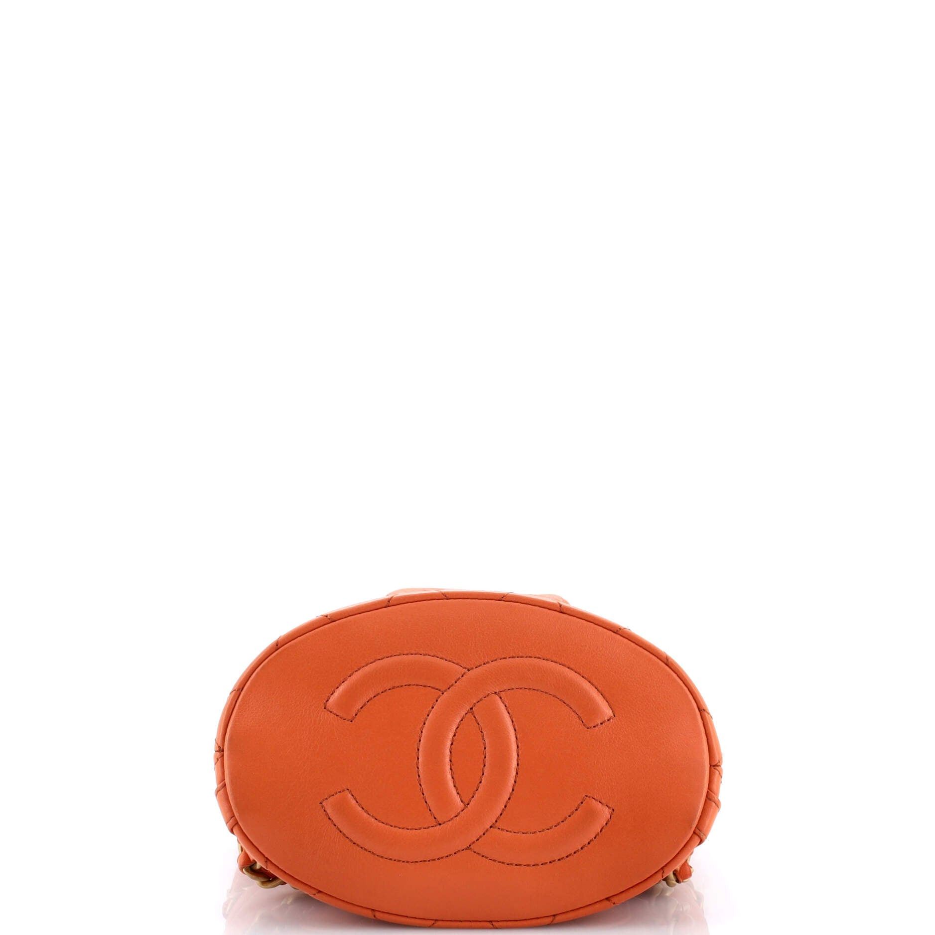 Chanel CC Pocket Chain Bucket Backpack Size ONE SIZE - 4 Thumbnail