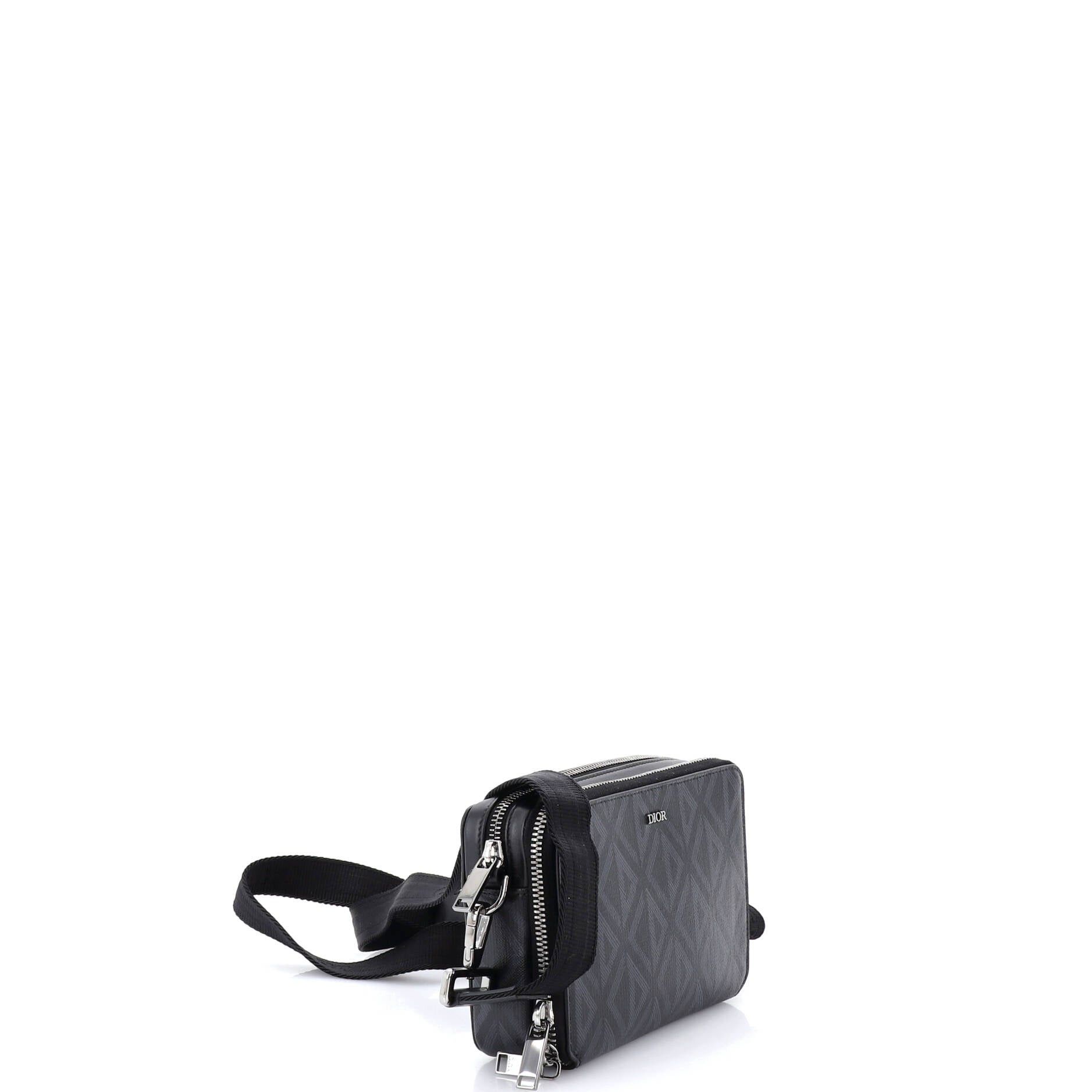 Dior Double Zip Crossbody Pouch Size ONE SIZE - 2 Thumbnail