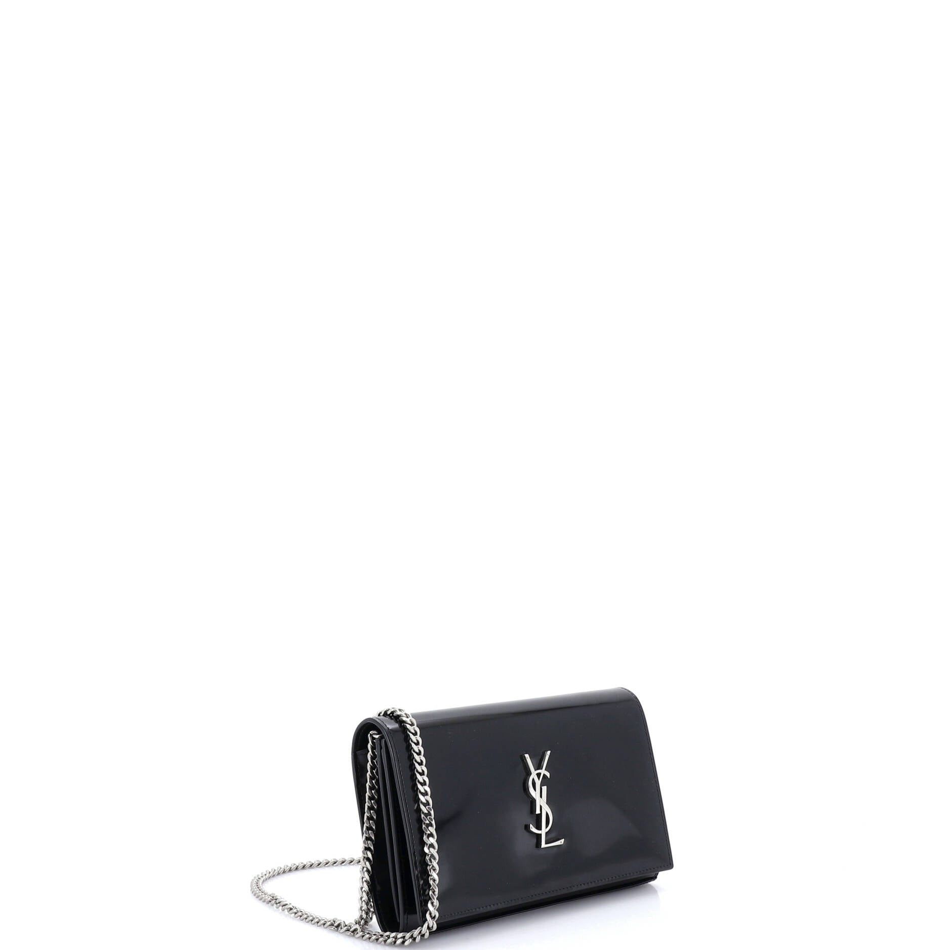 Saint Laurent Paris Classic Monogram Wallet on Chain Size ONE SIZE - 2 Thumbnail