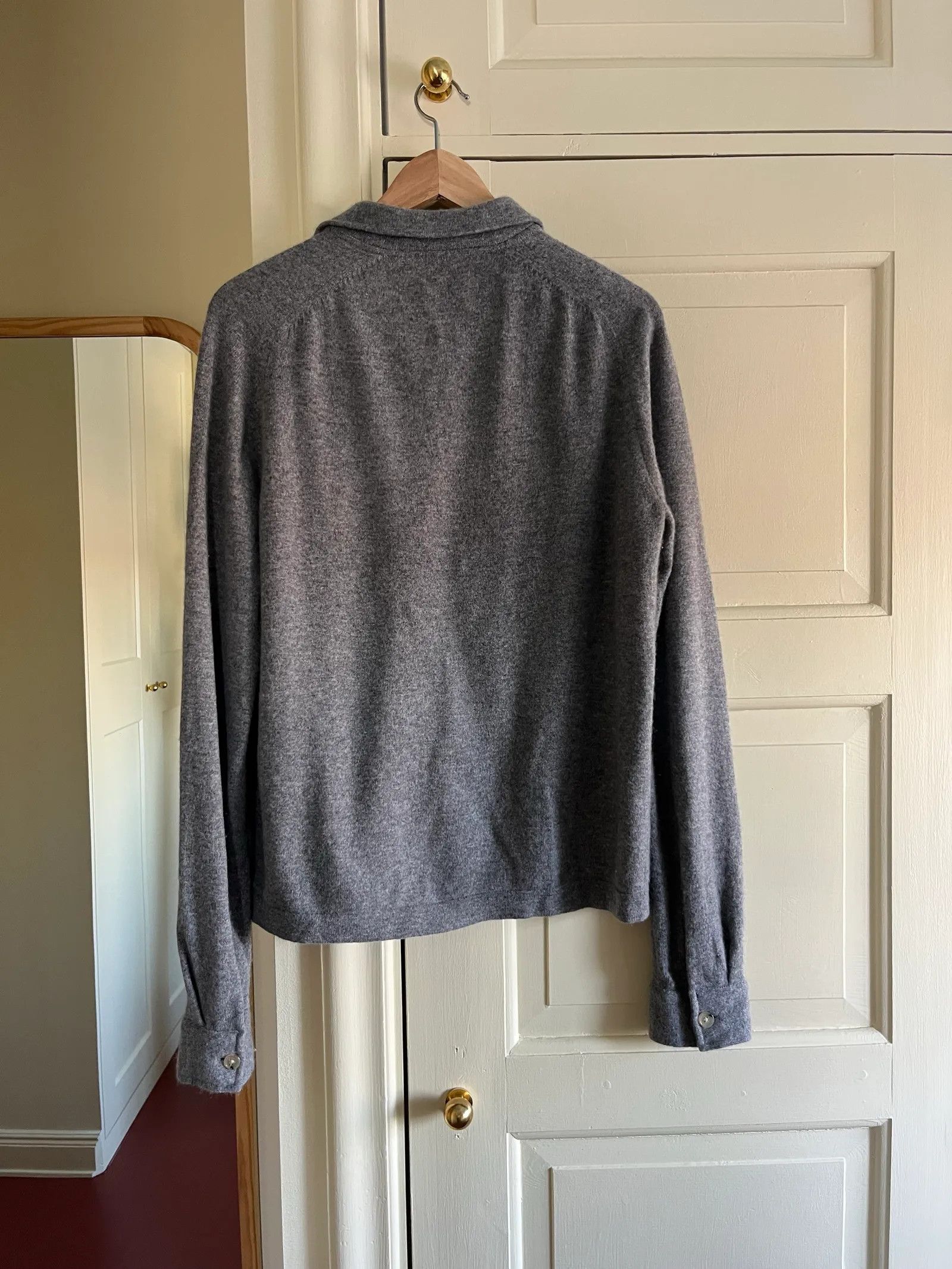 Toteme Toteme Toteme Raglan Sleeve Cashmere Shirt Cardigan Size L / US 10 / IT 46 - 6 Thumbnail