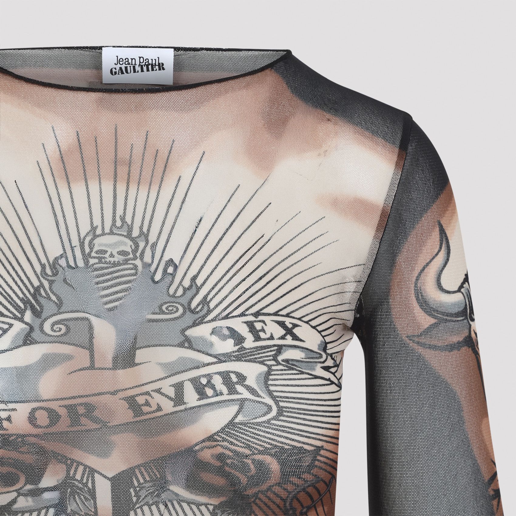 Jean Paul Gaultier Jean Paul Gaultier Safe Sex Tattoo Top Size S / US 4 / IT 40 - 3 Thumbnail