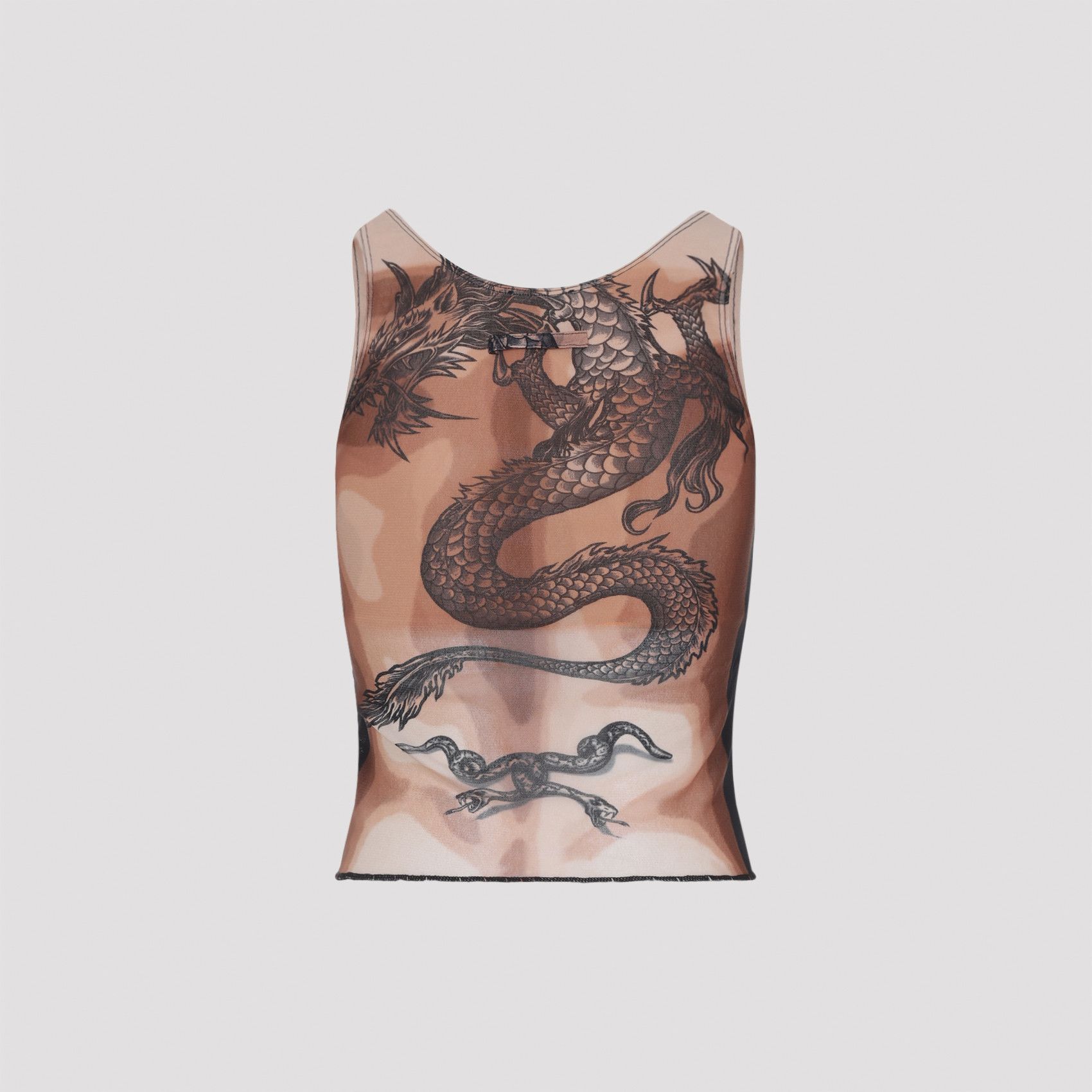 Jean Paul Gaultier Jean Paul Gaultier Safe Sex Tattoo Top Size XS / US 0-2 / IT 36-38 - 2 Thumbnail