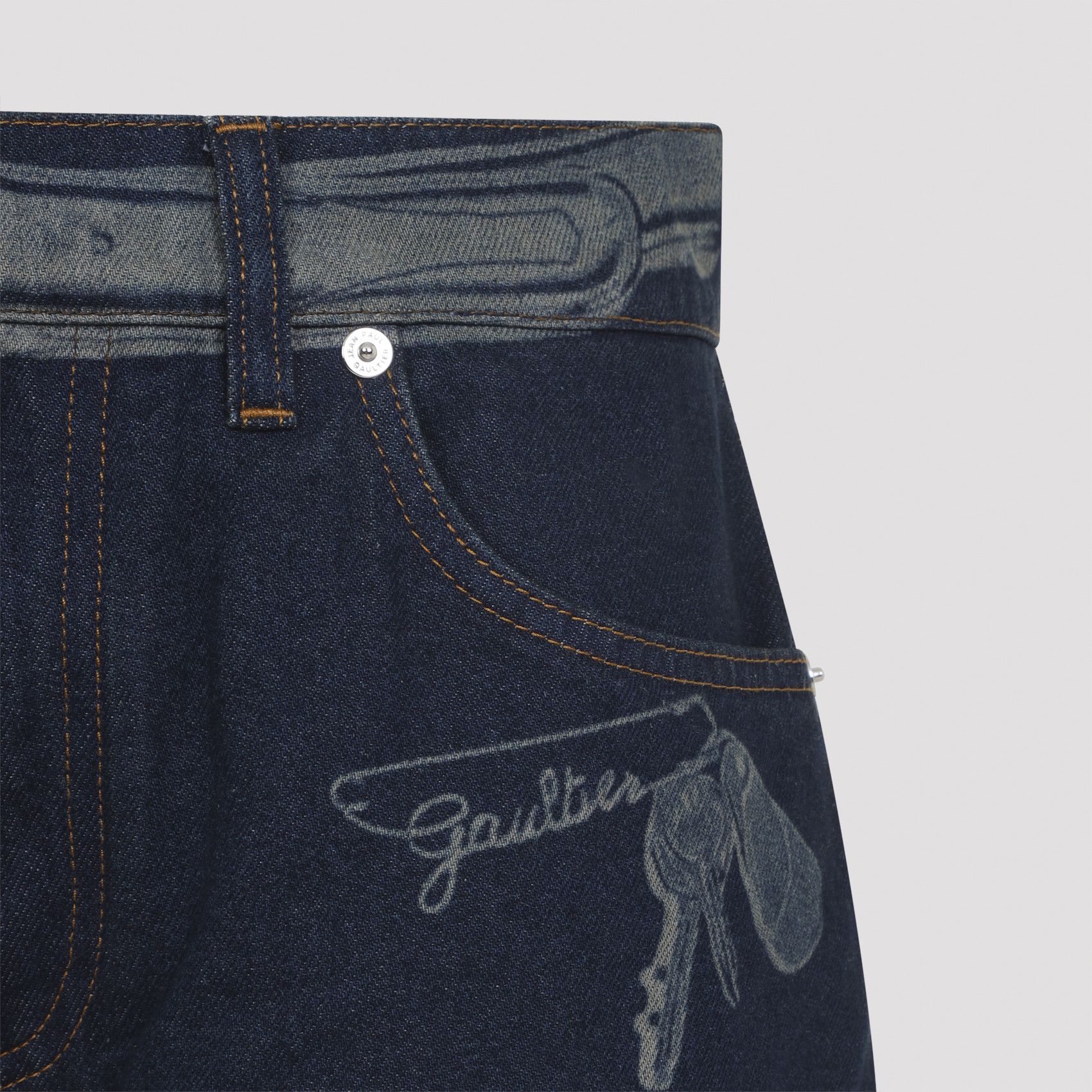 Jean Paul Gaultier Jean Paul Gaultier Cotton Jeans Size 26" / US 2 / IT 38 - 3 Thumbnail