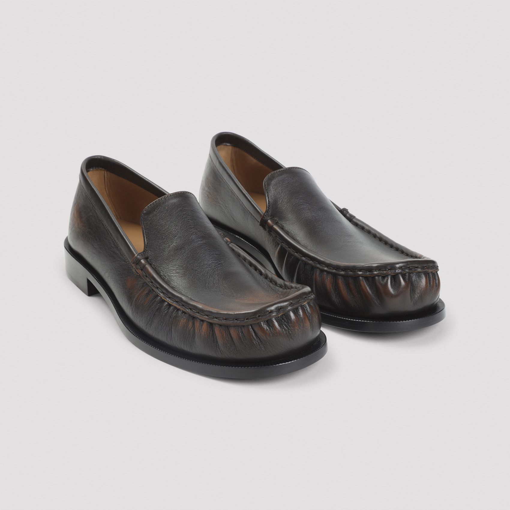 Dries Van Noten Dries Van Noten Calf Leather Loafers Size US 11 / EU 44 - 3 Thumbnail