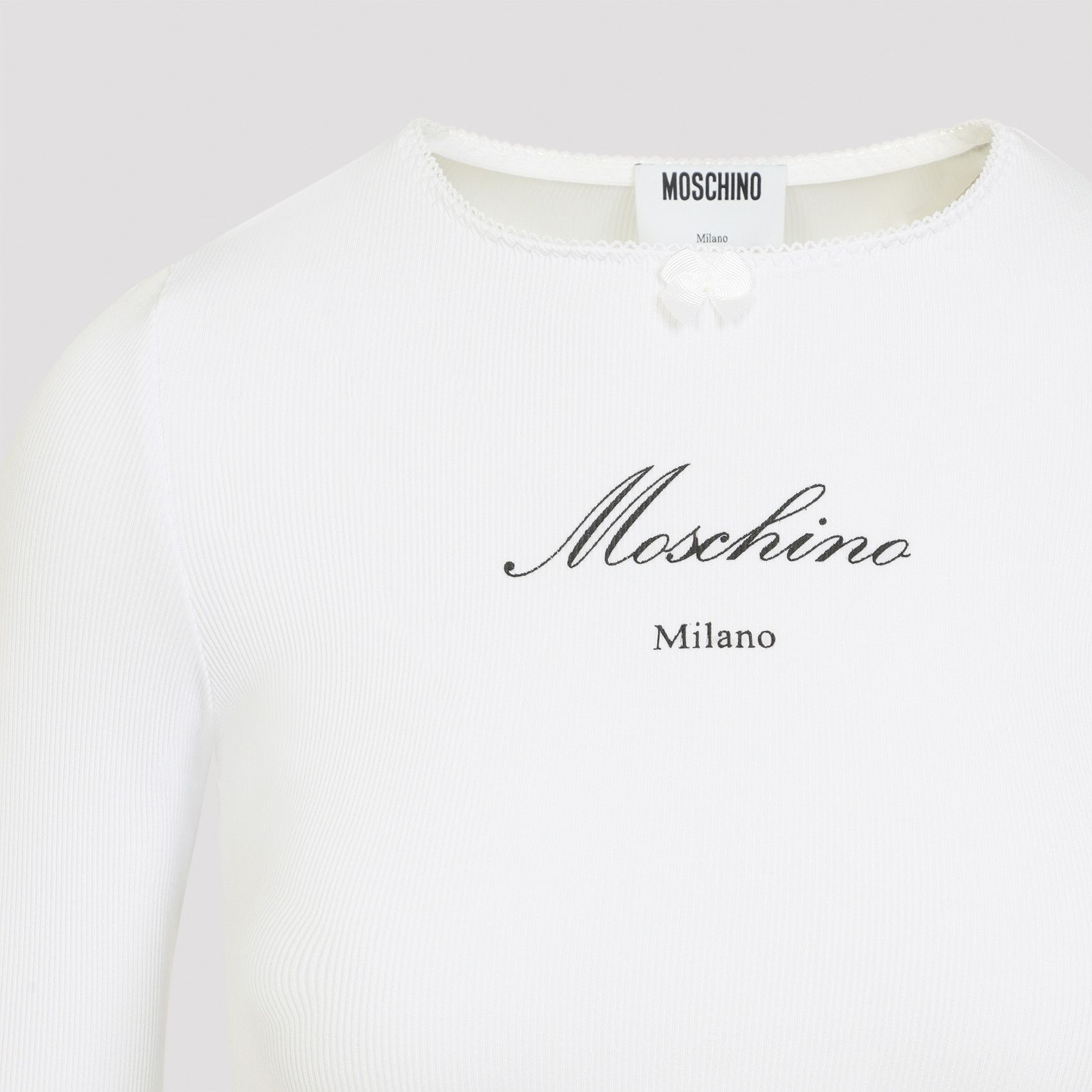 Moschino Moschino LS T-shirt Size M / US 6-8 / IT 42-44 - 3 Thumbnail