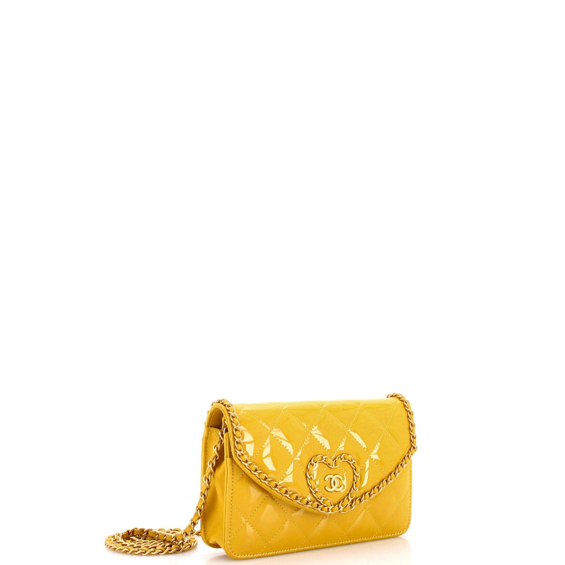 Chanel Heart Chain Wallet on Chain Size ONE SIZE - 2 Thumbnail