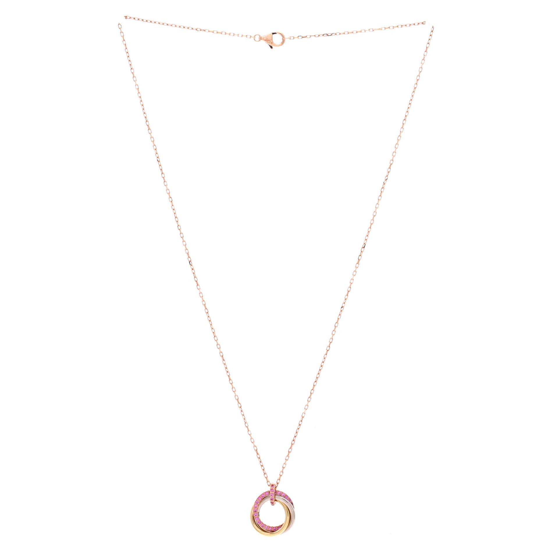 Cartier Trinity Pendant Necklace Size ONE SIZE - 3 Thumbnail