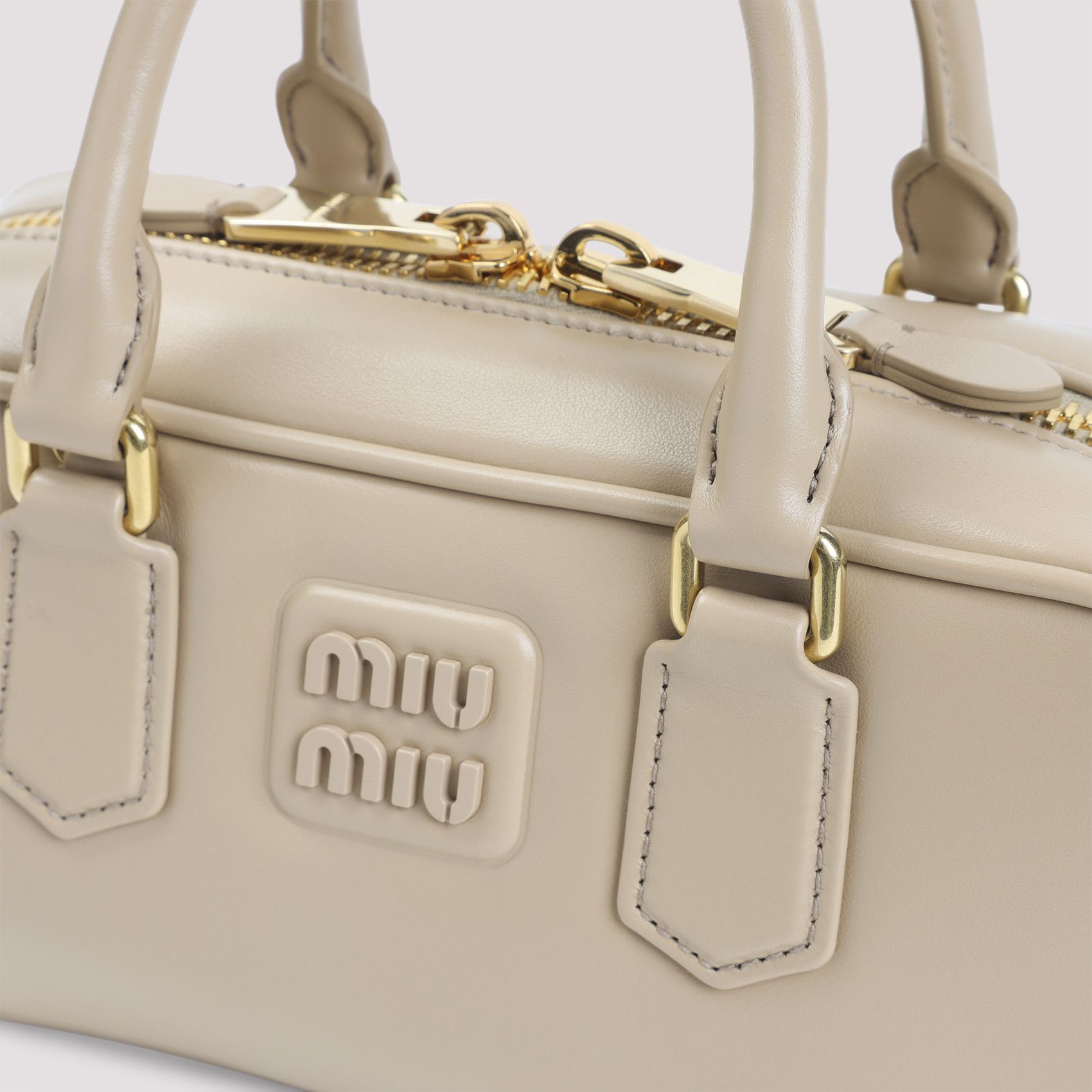 Miu Miu Miu Miu Arcadie Calf Leather Handbag Size ONE SIZE - 3 Thumbnail
