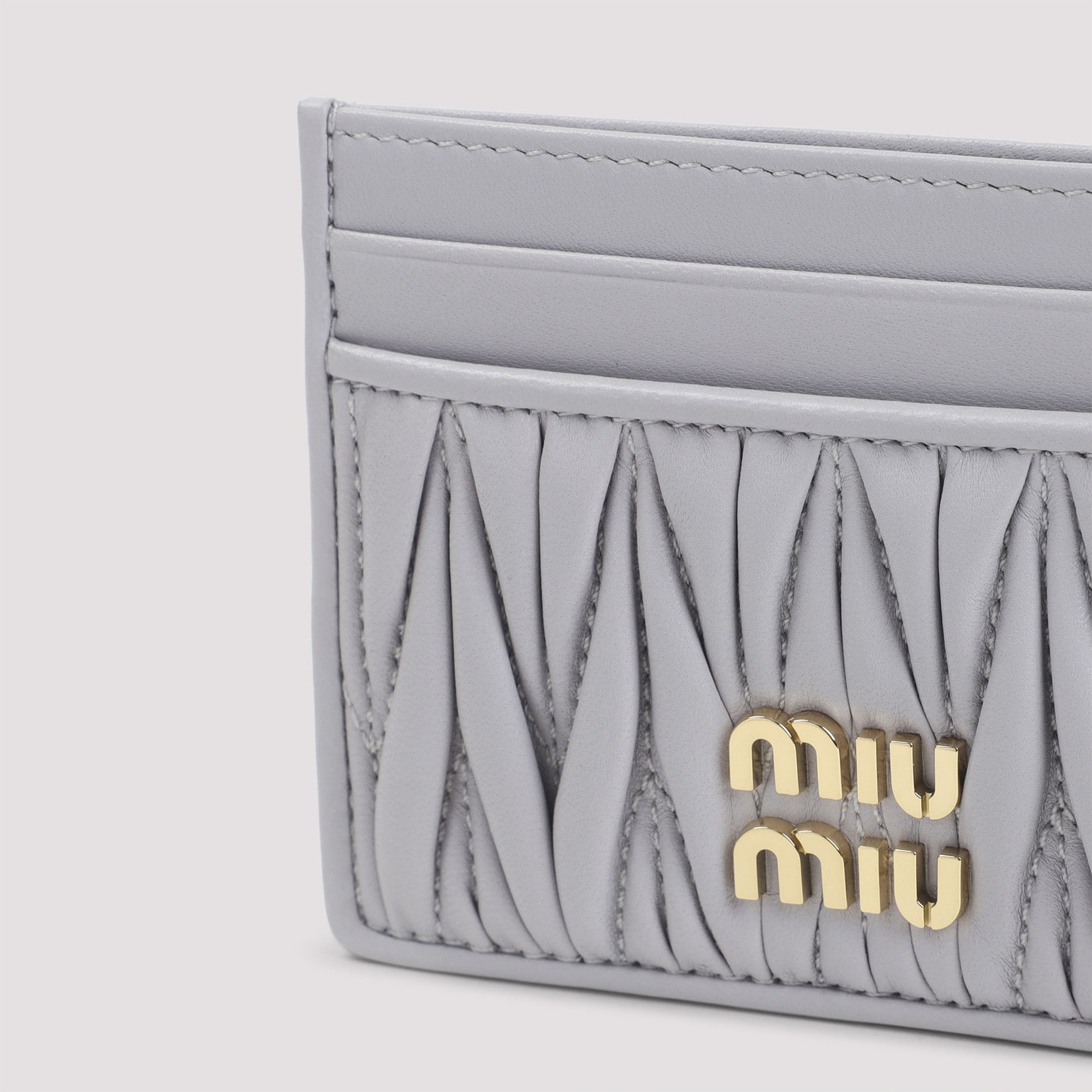 Miu Miu Miu Miu Lamb Leather Cardholder Size ONE SIZE - 3 Thumbnail