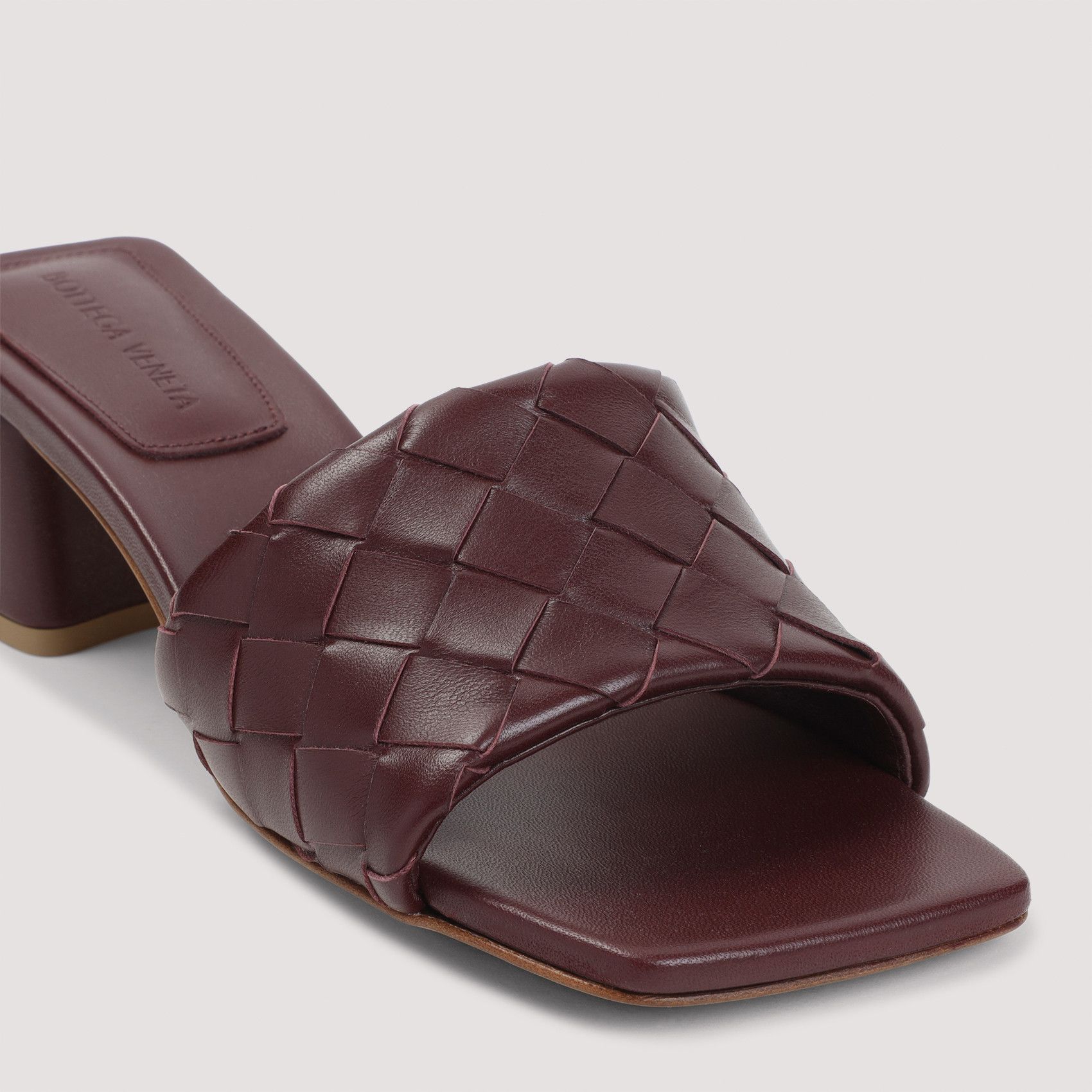 Bottega Veneta Bottega Veneta Kitten Heel Mule Sandal Size US 7.5 / IT 37.5 - 4 Thumbnail