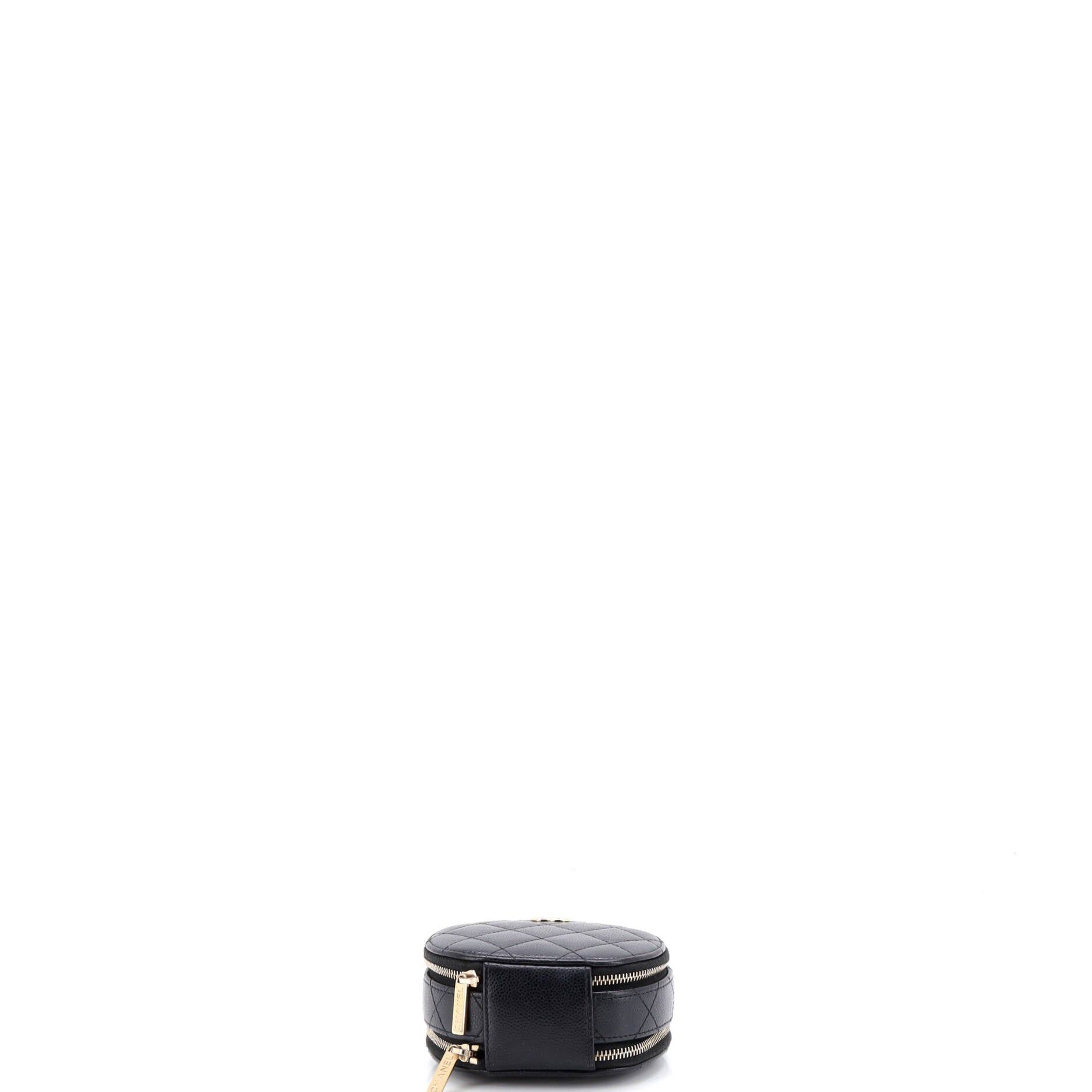 Chanel Handle with Care Round Vanity Case with Chain Size ONE SIZE - 4 Thumbnail