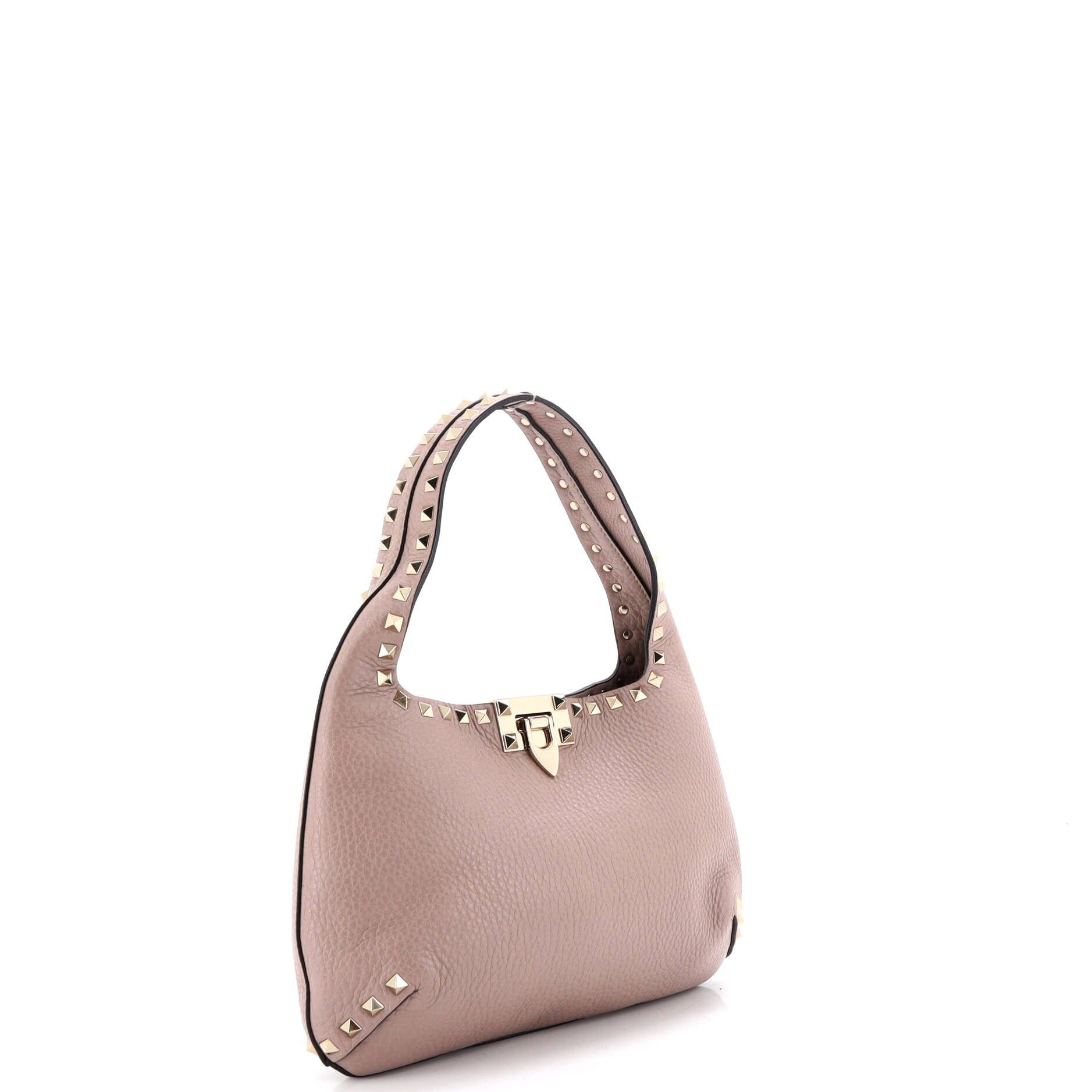 Valentino Rockstud Flip Lock Hobo Size ONE SIZE - 2 Thumbnail