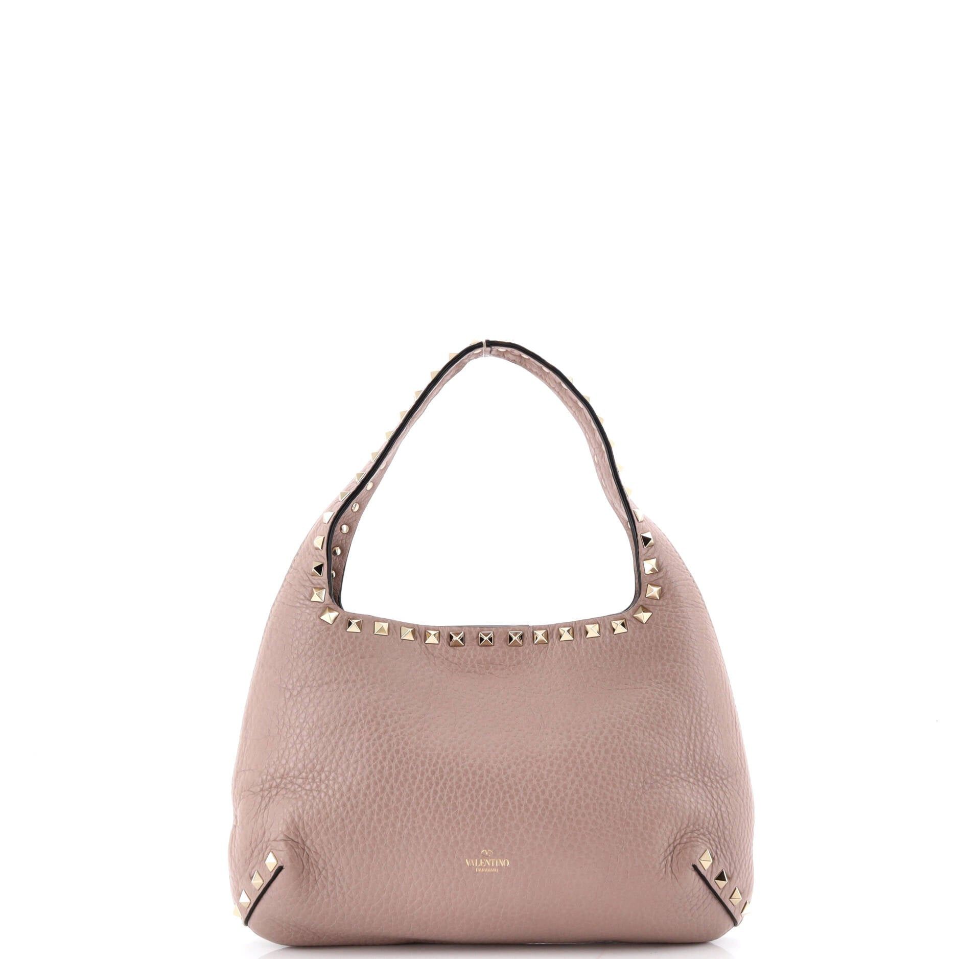 Valentino Rockstud Flip Lock Hobo Size ONE SIZE - 3 Thumbnail