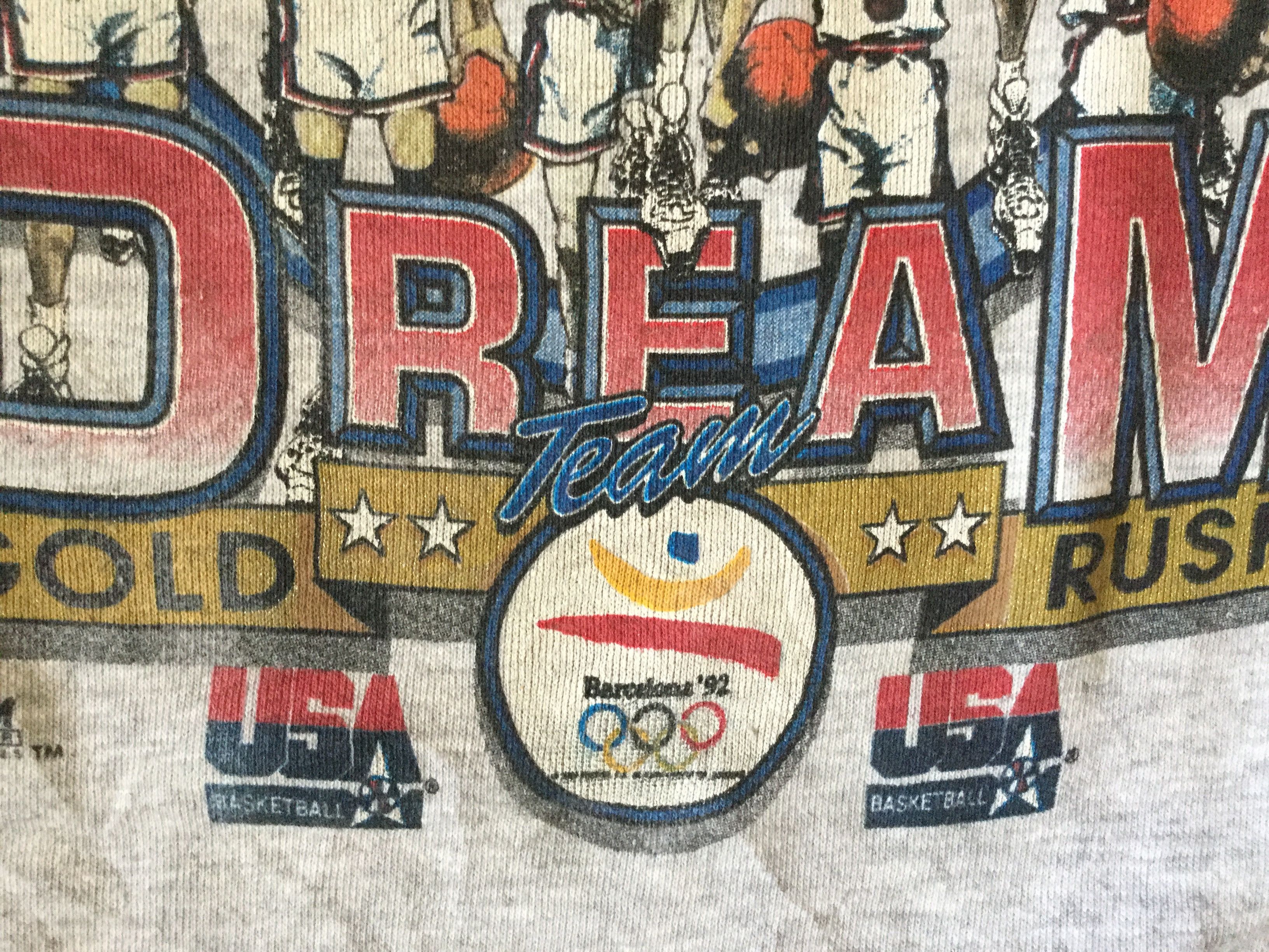 NBA Vintage 90s 1992 Olympic Champions USA Basketball Dream Team Size US L / EU 52-54 / 3 - 8 Thumbnail