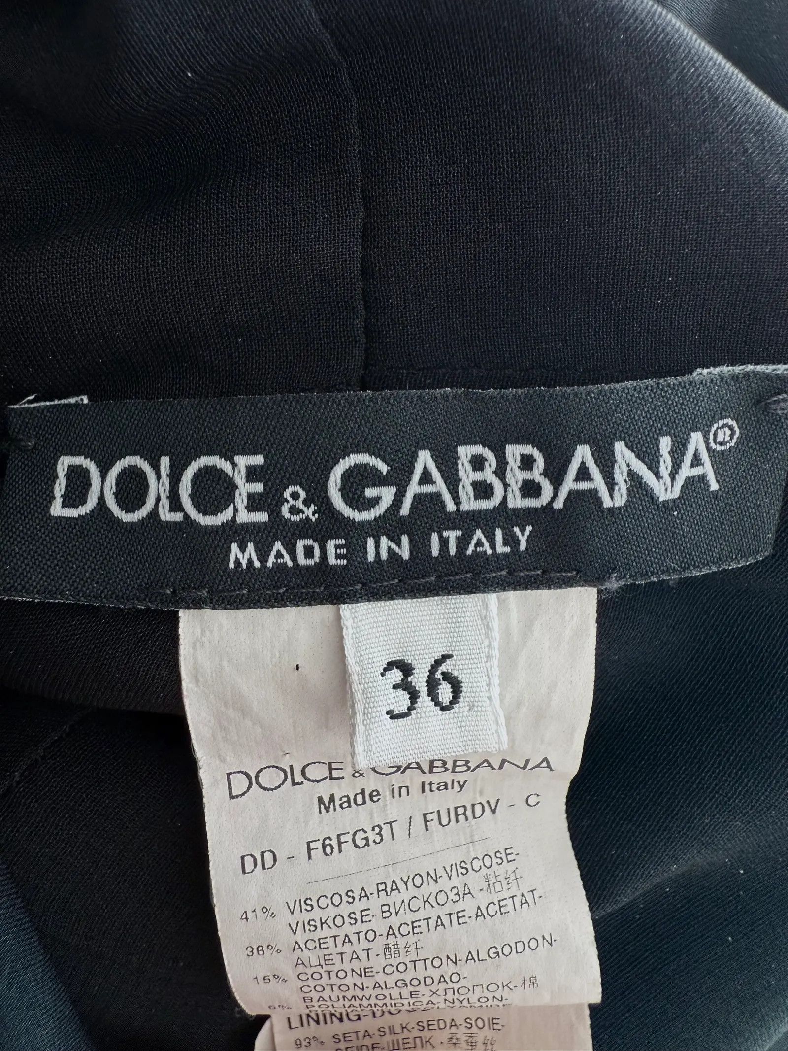 Dolce & Gabbana Dolce & Gabbana Dress Size XS / US 0-2 / IT 36-38 - 2 Thumbnail