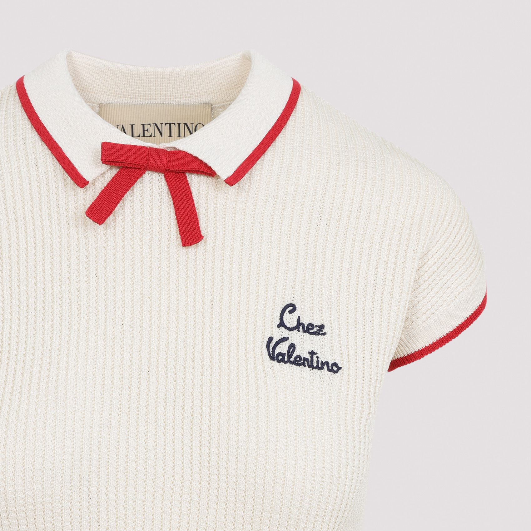 Valentino Valentino Cotton Sweater Size S / US 4 / IT 40 - 3 Thumbnail
