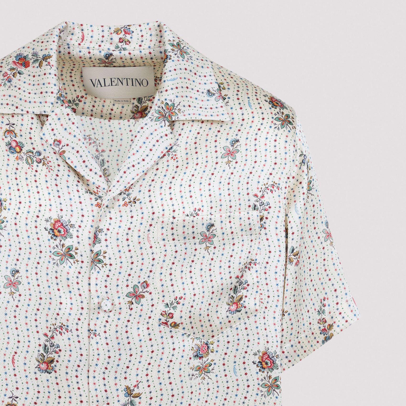 Valentino Valentino Silk Shirt Size US L / EU 52-54 / 3 - 3 Thumbnail