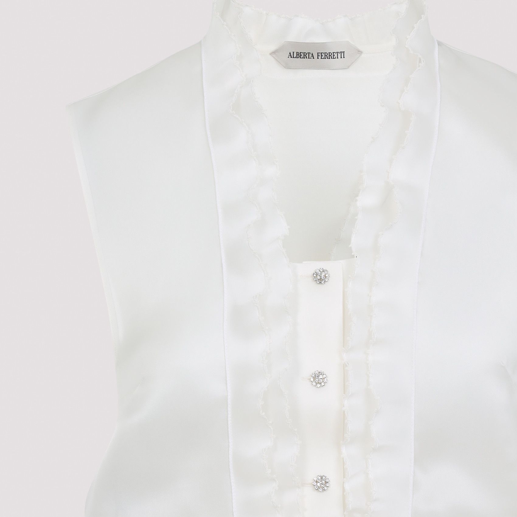 Alberta Ferretti Alberta Ferretti Triple Organza Top Size M / US 6-8 / IT 42-44 - 3 Thumbnail