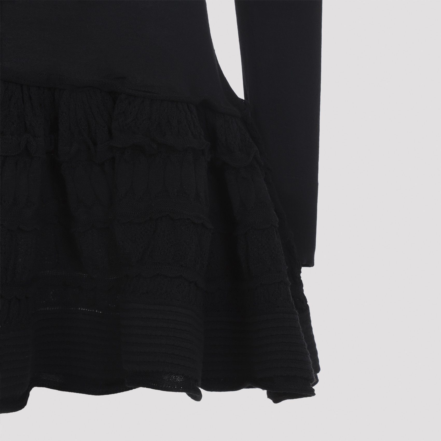 Alaia Alaïa Ruffle Mini Dress Size M / US 6-8 / IT 42-44 - 3 Thumbnail