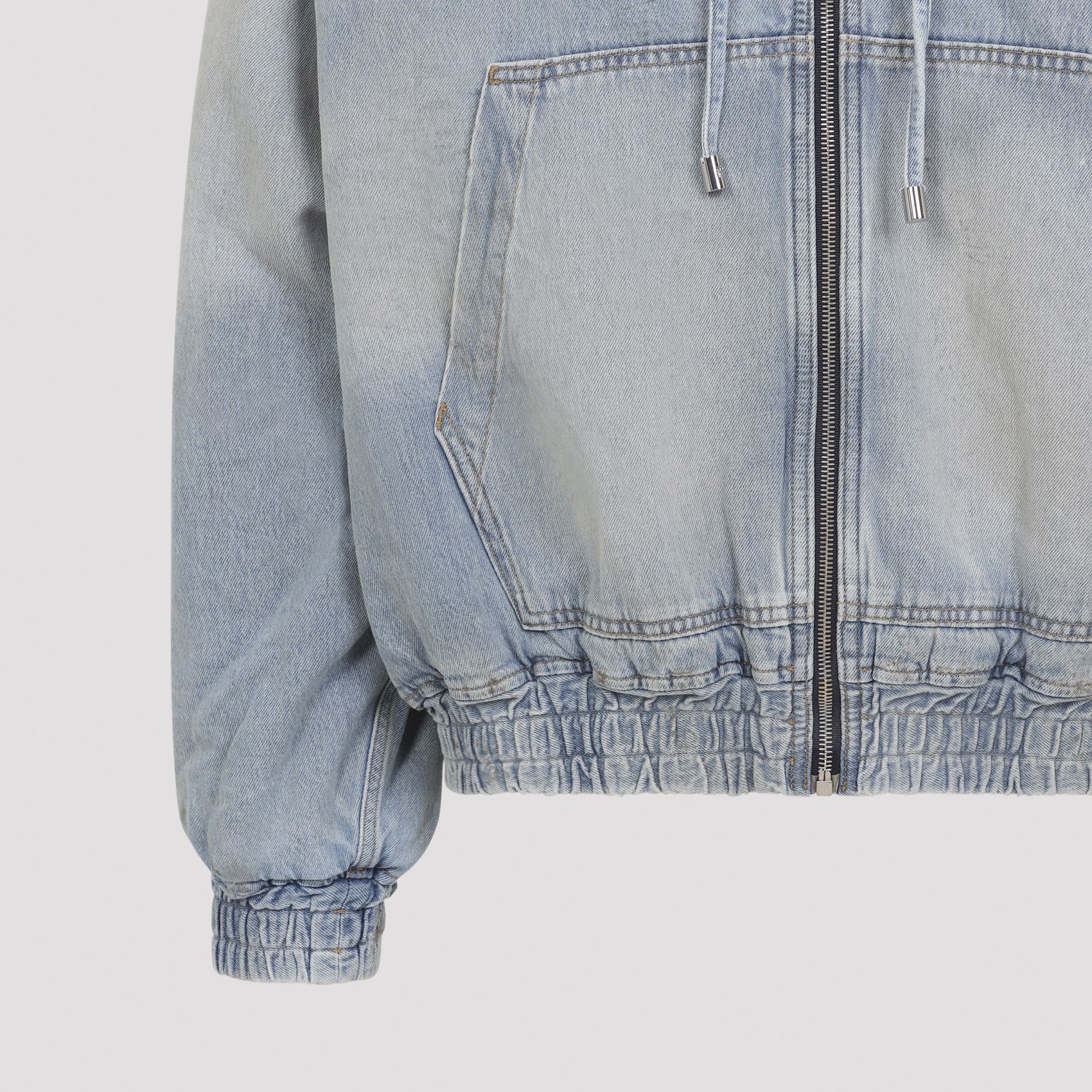 Amiri Amiri Ma Denim Zip Hoodie Size US XL / EU 56 / 4 - 3 Thumbnail