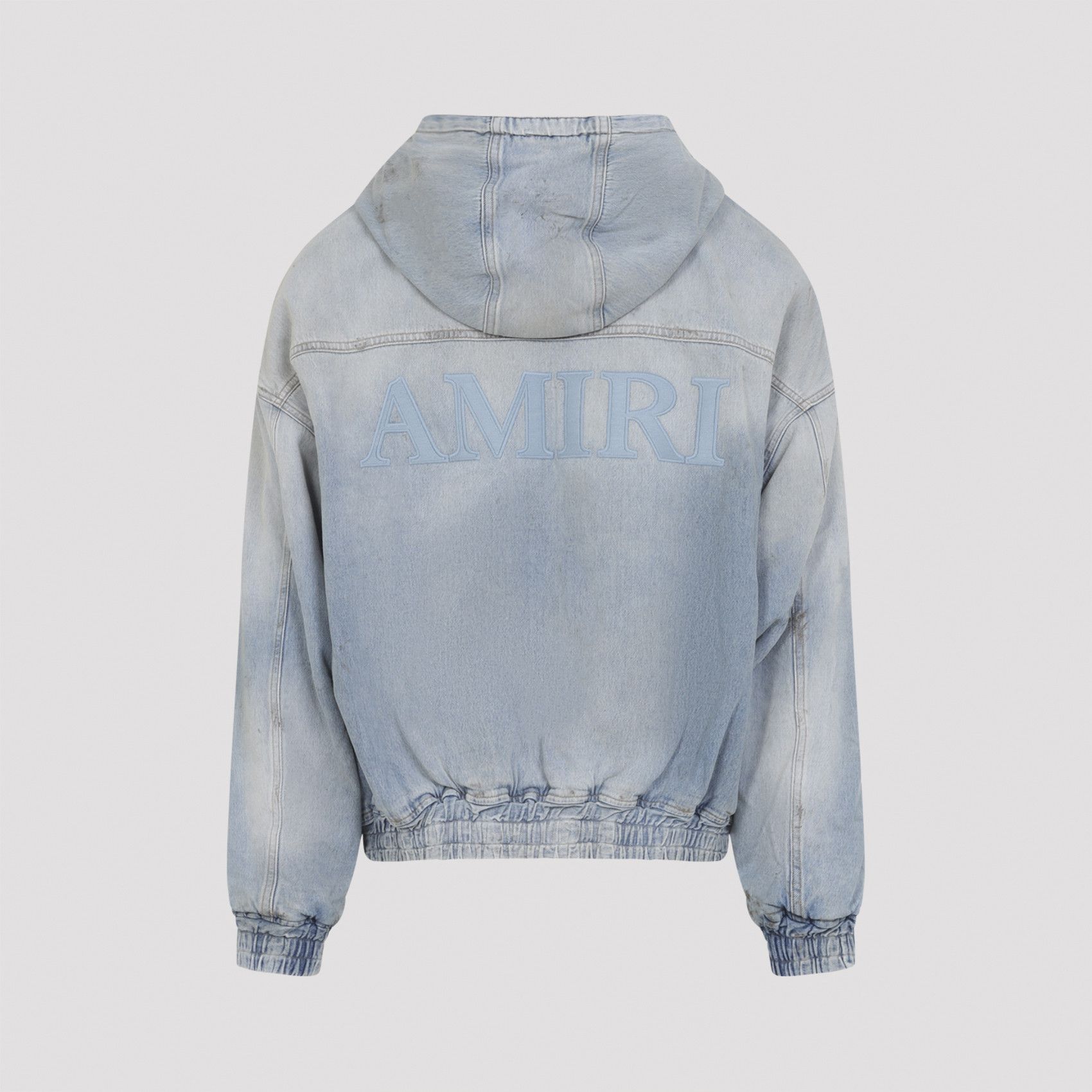 Amiri Amiri Ma Denim Zip Hoodie Size US XL / EU 56 / 4 - 2 Thumbnail