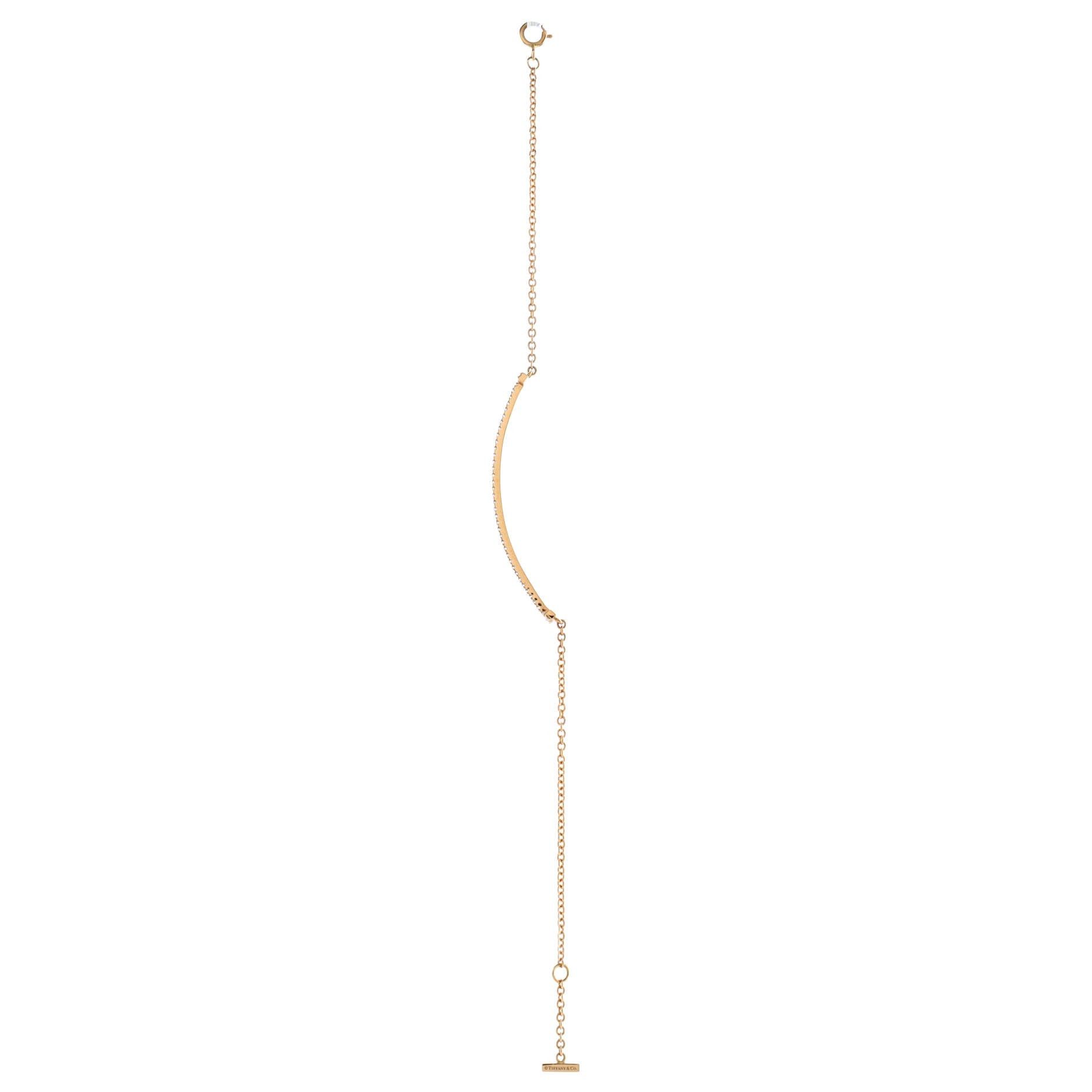 Tiffany & Co. T Smile Chain Bracelet Size ONE SIZE - 2 Thumbnail