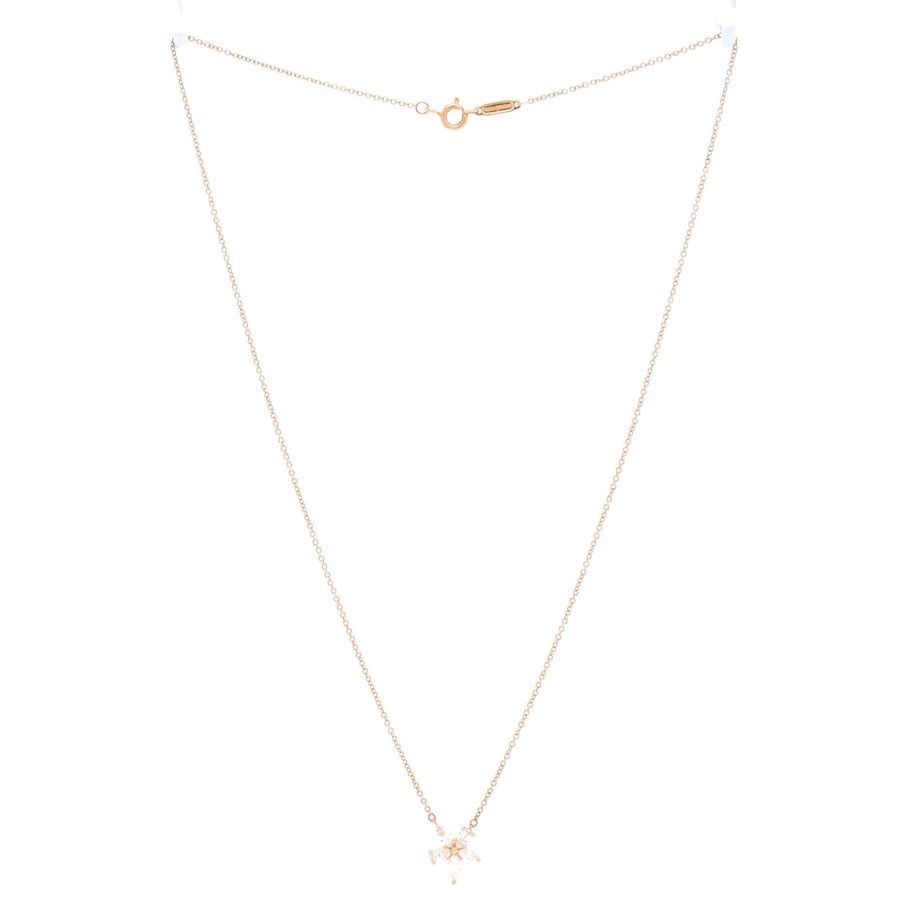 Tiffany & Co. Victoria Mixed Cluster Pendant Necklace Size ONE SIZE - 2 Thumbnail