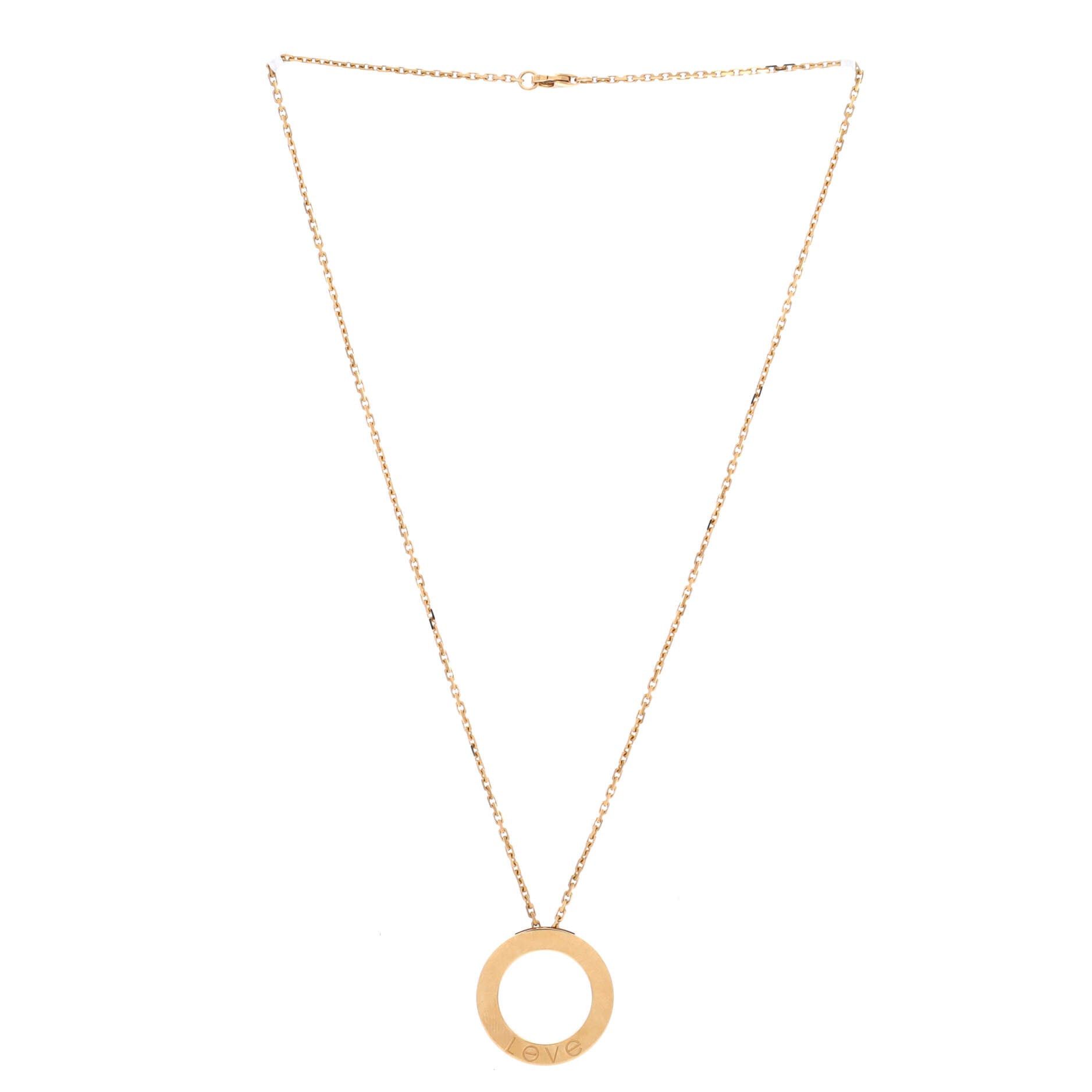 Cartier Love Pendant Necklace Size ONE SIZE - 2 Thumbnail