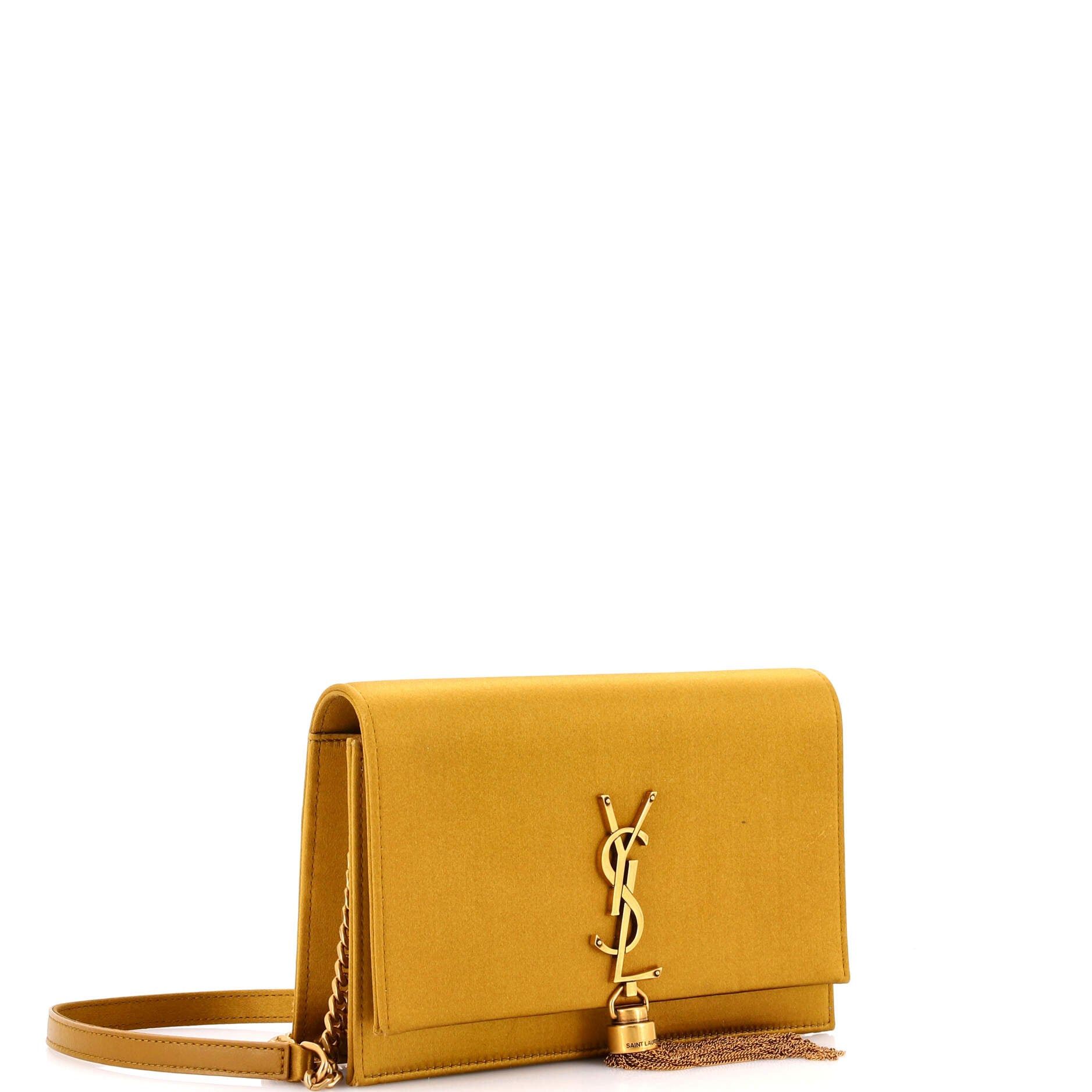 Saint Laurent Paris Classic Monogram Tassel Chain Wallet Size ONE SIZE - 2 Thumbnail