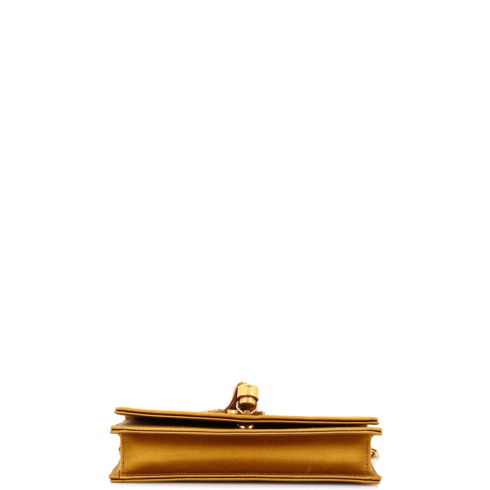 Saint Laurent Paris Classic Monogram Tassel Chain Wallet Size ONE SIZE - 4 Thumbnail
