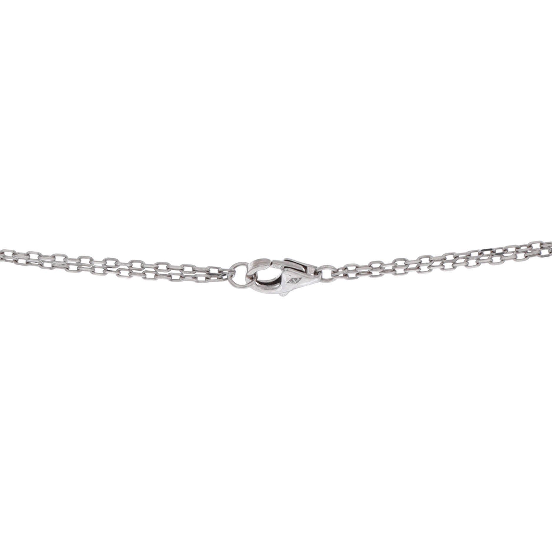 Cartier Love 3 Ring Pendant Necklace Size ONE SIZE - 3 Thumbnail