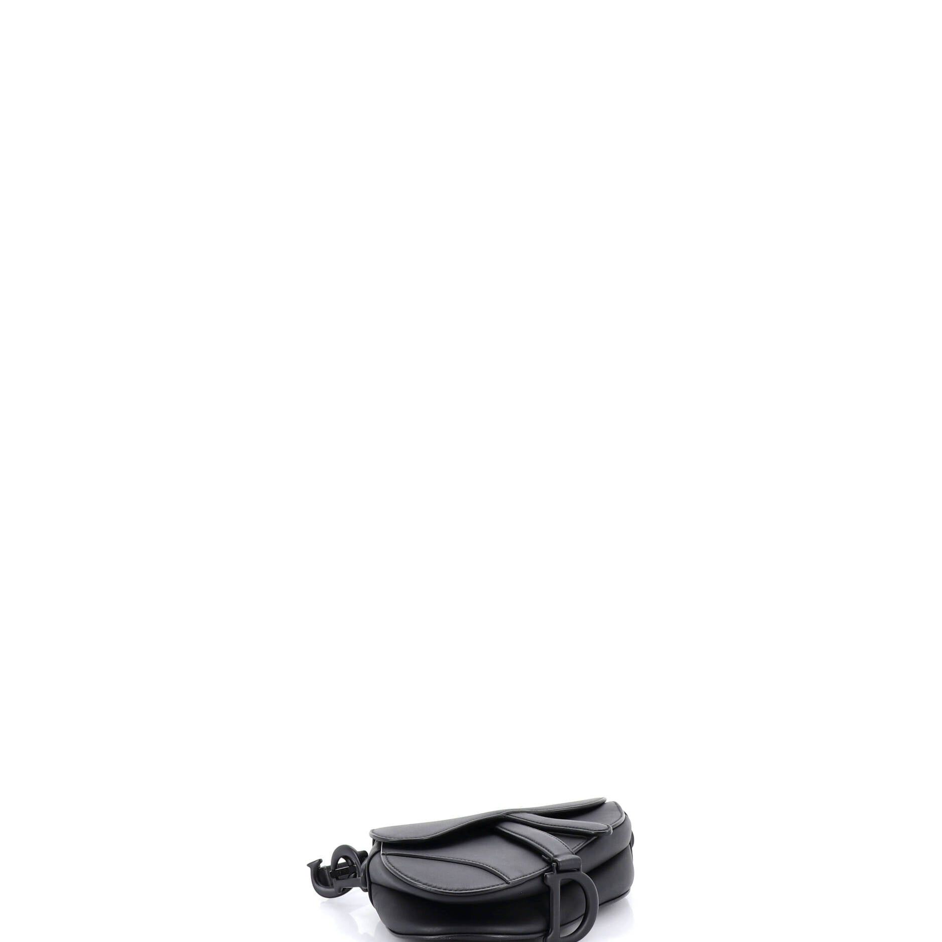 Dior Ultra Matte Saddle Handbag Size ONE SIZE - 4 Thumbnail