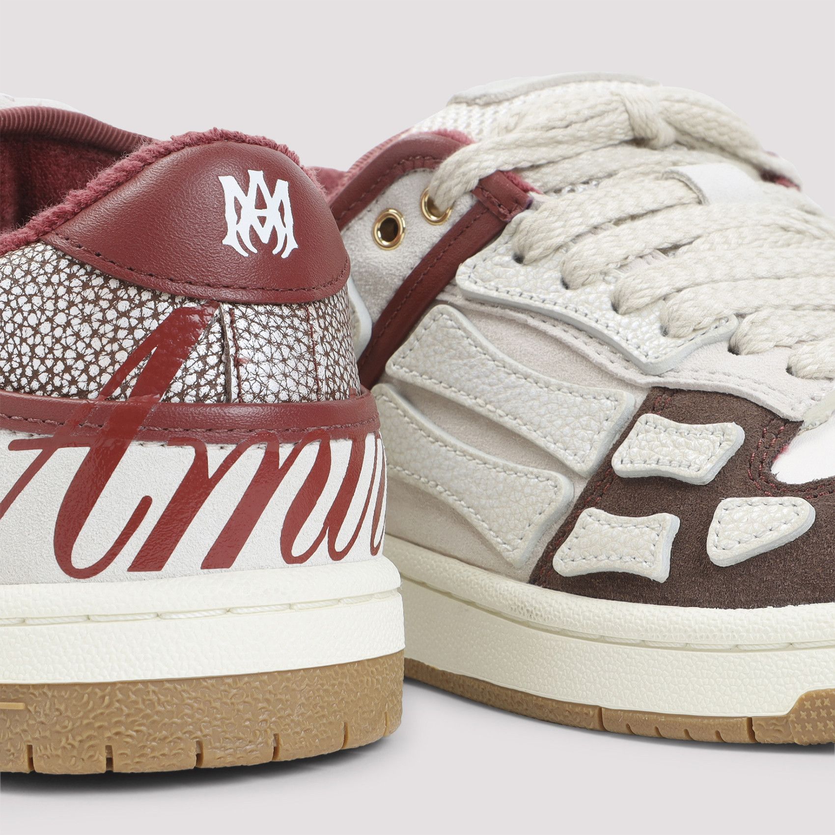 Amiri Amiri XL Skel Top Low Sneakers Size US 12 / EU 45 - 4 Thumbnail