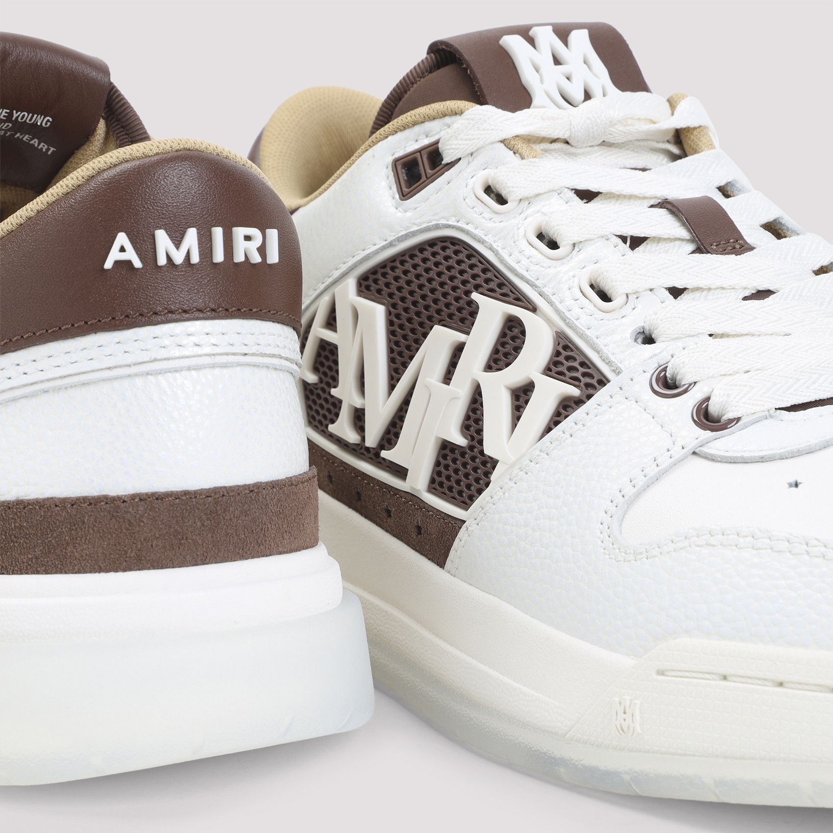 Amiri Amiri Pebbled Classic Low Sneakers Size US 12 / EU 45 - 4 Thumbnail