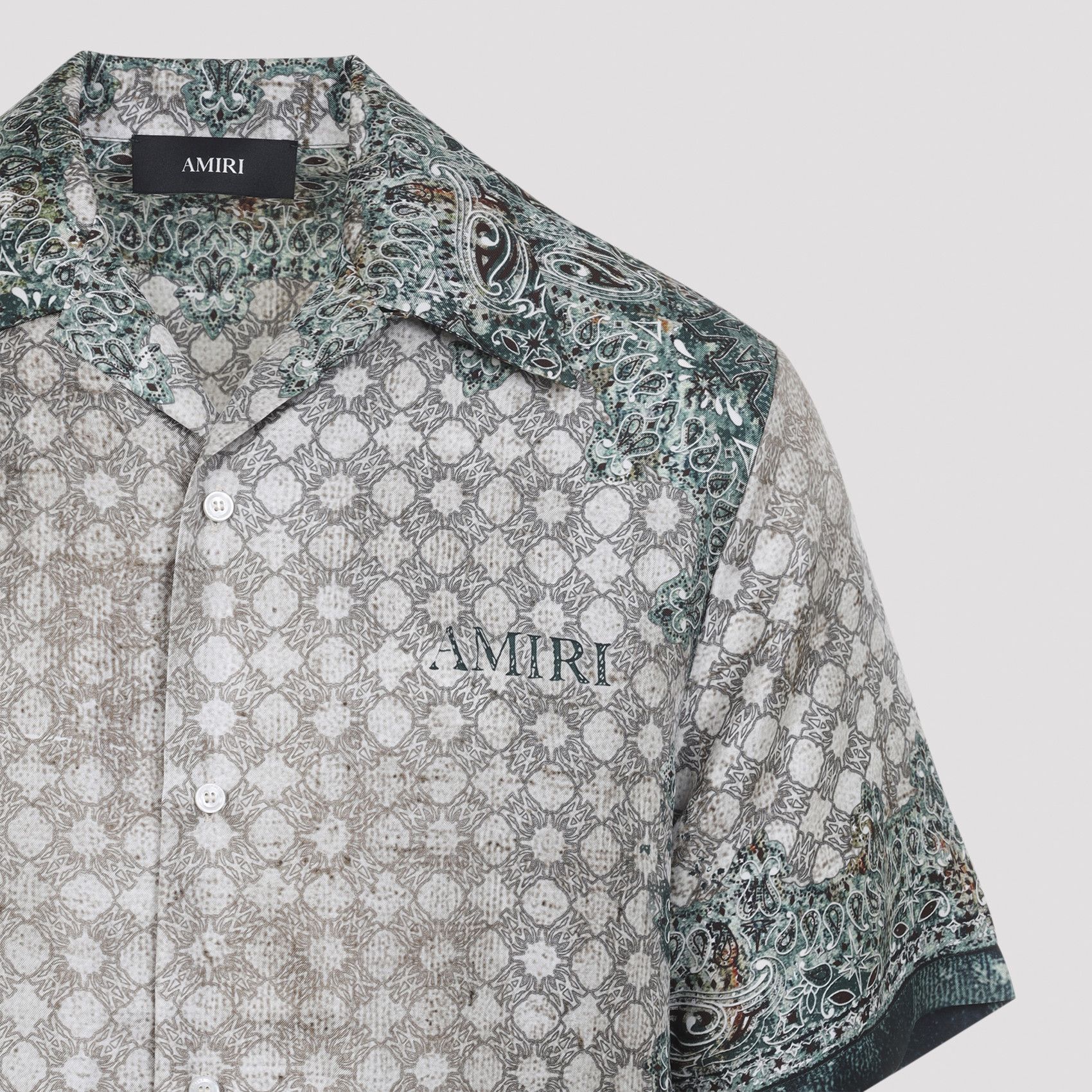 Amiri Amiri Bandana Bowling Shirt Size US S / EU 44-46 / 1 - 3 Thumbnail