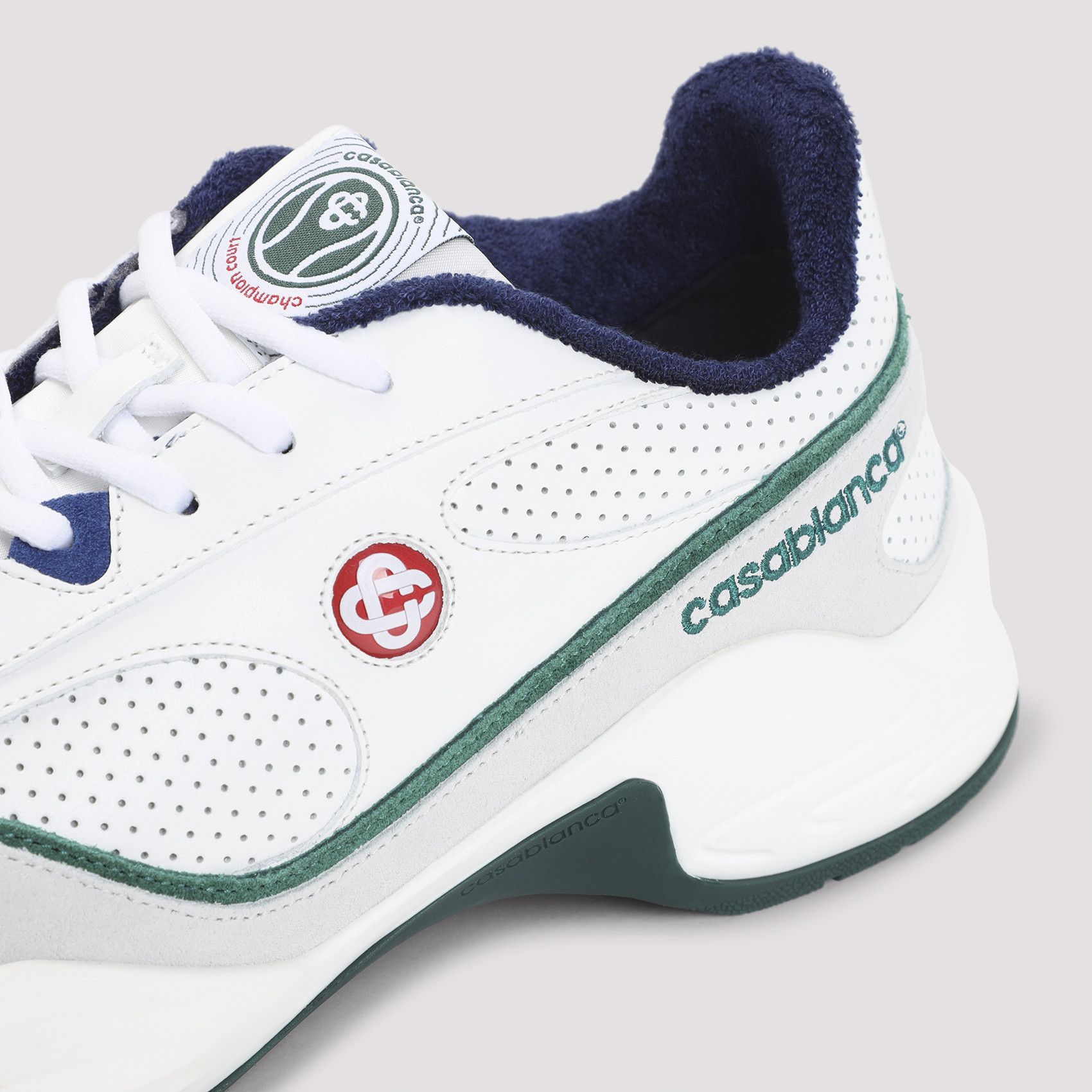 Casablanca Casablanca Court Championship Sneakers Size US 10.5 / EU 43-44 - 4 Thumbnail