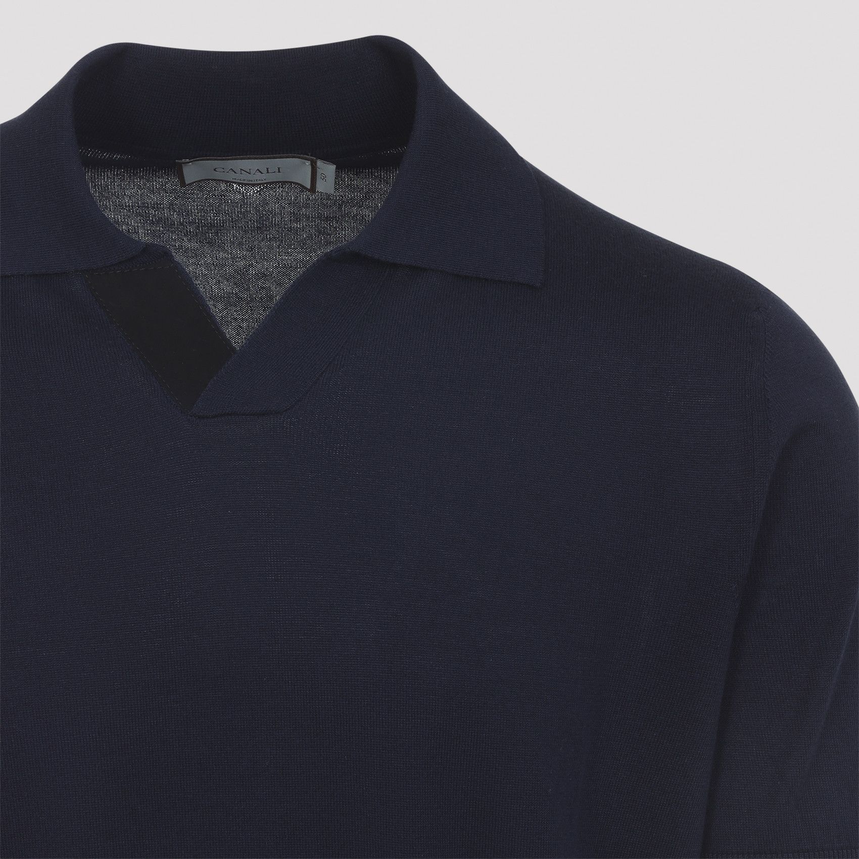 Canali Canali Cotton Polo Size US M / EU 48-50 / 2 - 3 Thumbnail