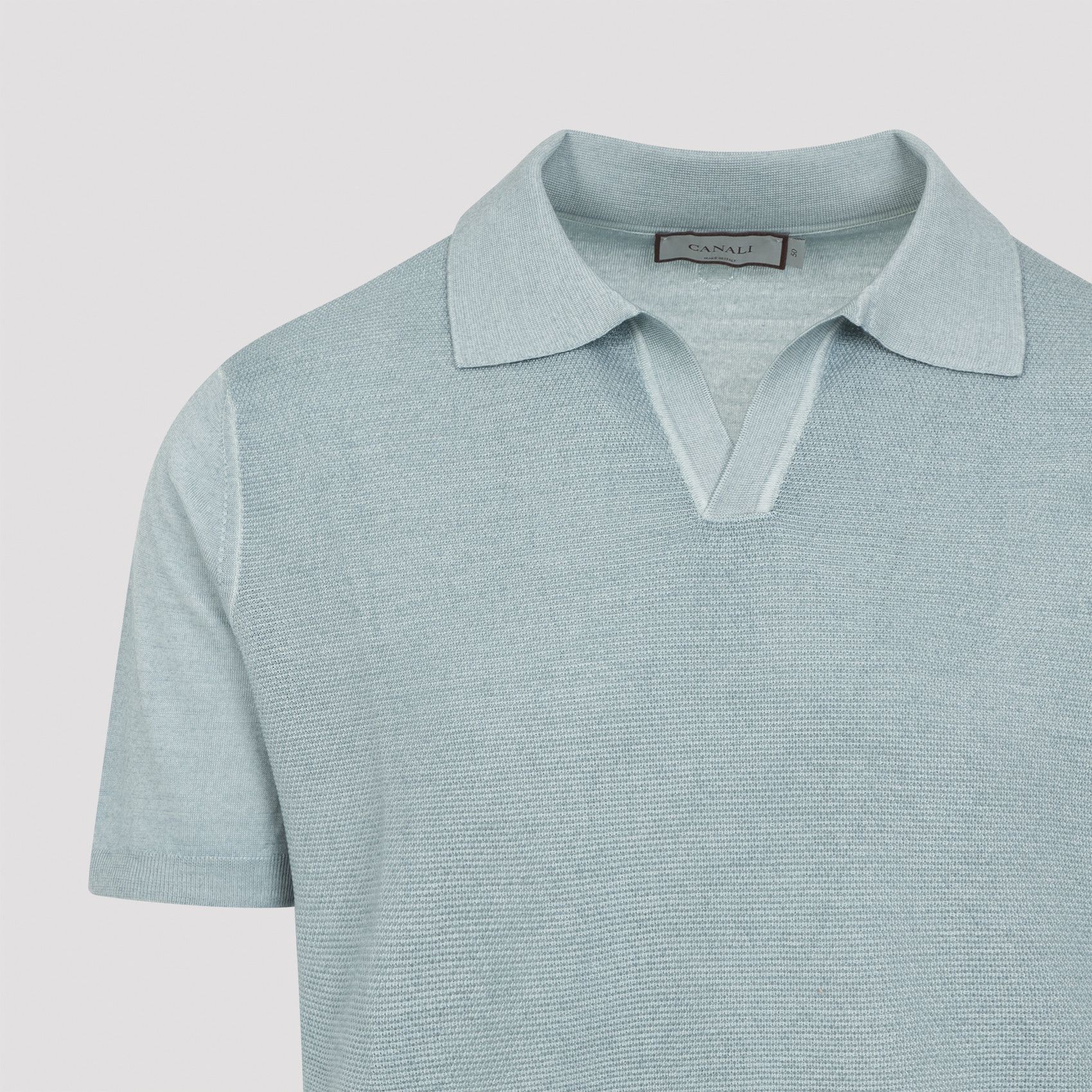 Canali Canali Wool and Silk Polo Size US L / EU 52-54 / 3 - 3 Thumbnail