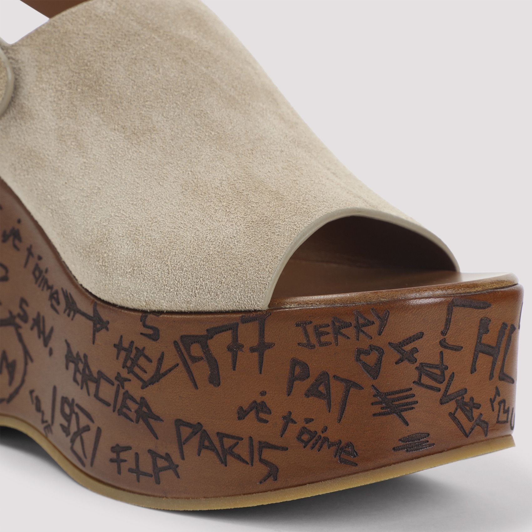 Chloe Chloe Maxime Wedges Sandals Size US 8 / IT 38 - 4 Thumbnail