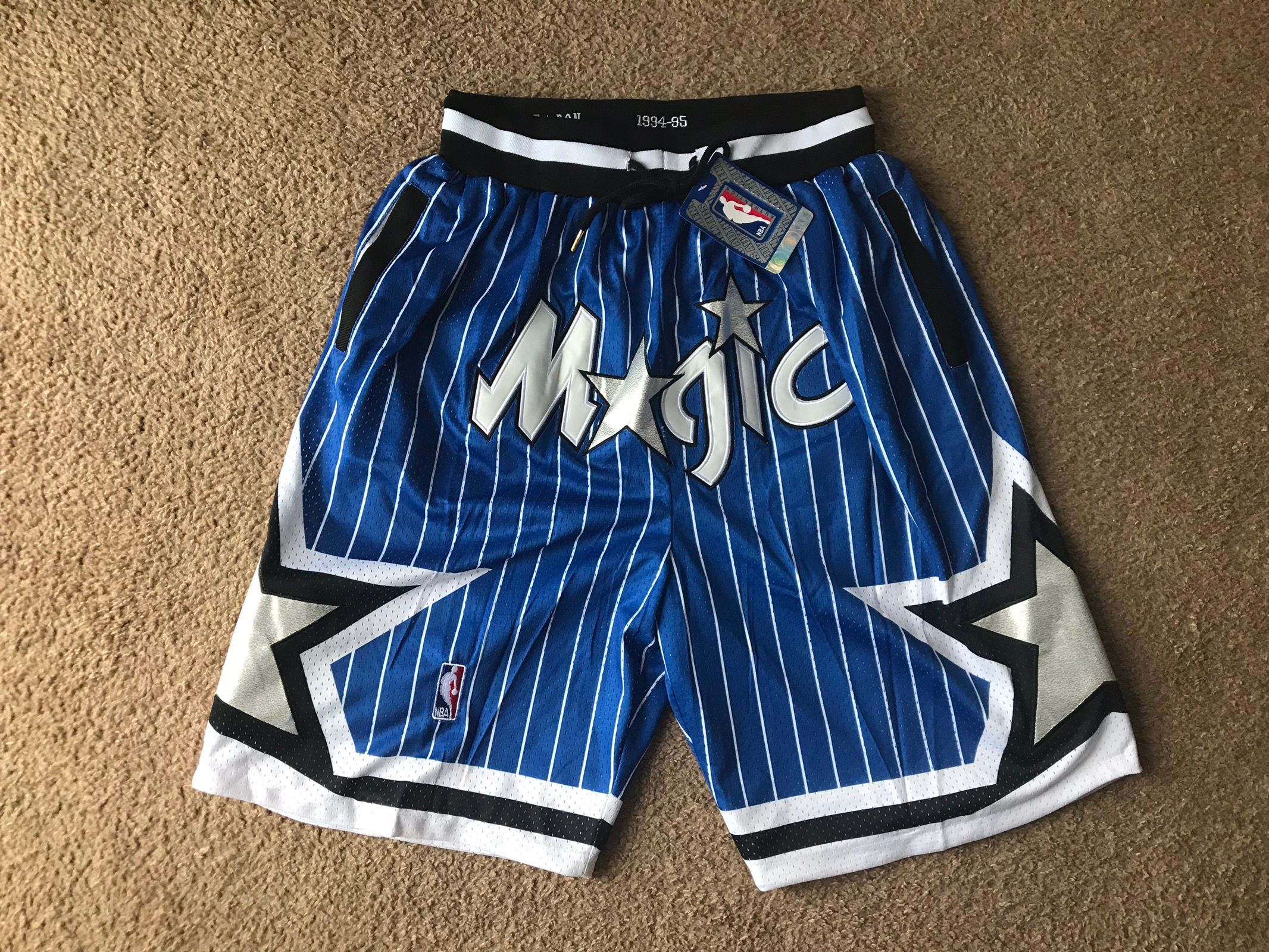 NBA Magic Blue Just Don Shorts