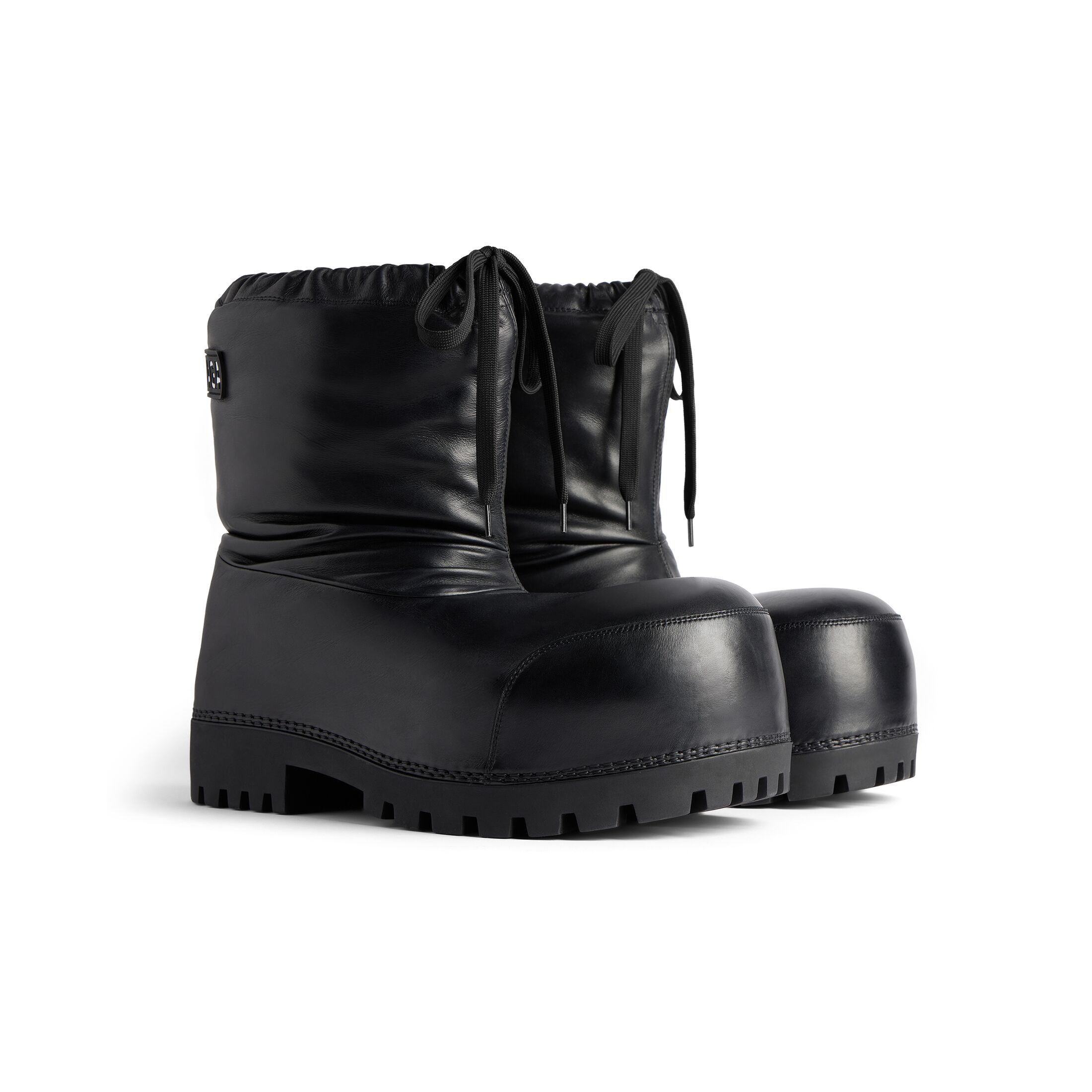 Balenciaga PROMO PRICE ONLY FOR 2 DAYS ALASKA LEATHER LOW BOOT IN BLACK Size US 10 / EU 43 - 2 Thumbnail
