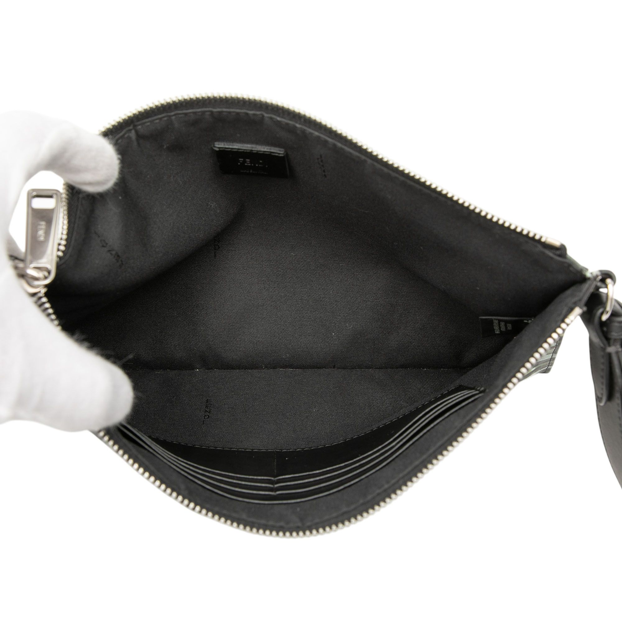 Fendi Fendi FF 1974 Nylon Camouflage Wristlet Pouch Size ONE SIZE - 4 Thumbnail
