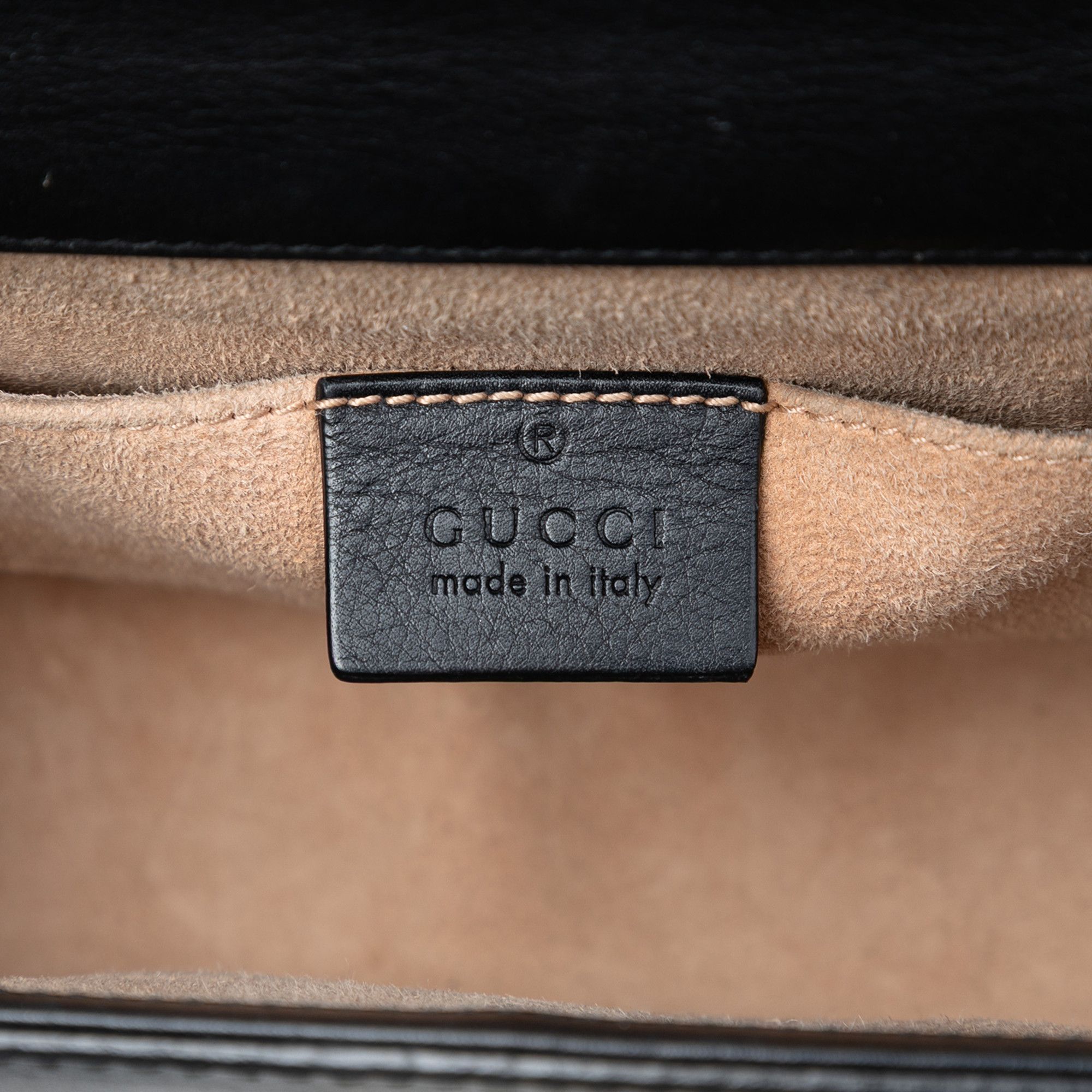 Gucci Gucci Small Pearl Studded Leather Padlock Crossbody Size ONE SIZE - 6 Thumbnail